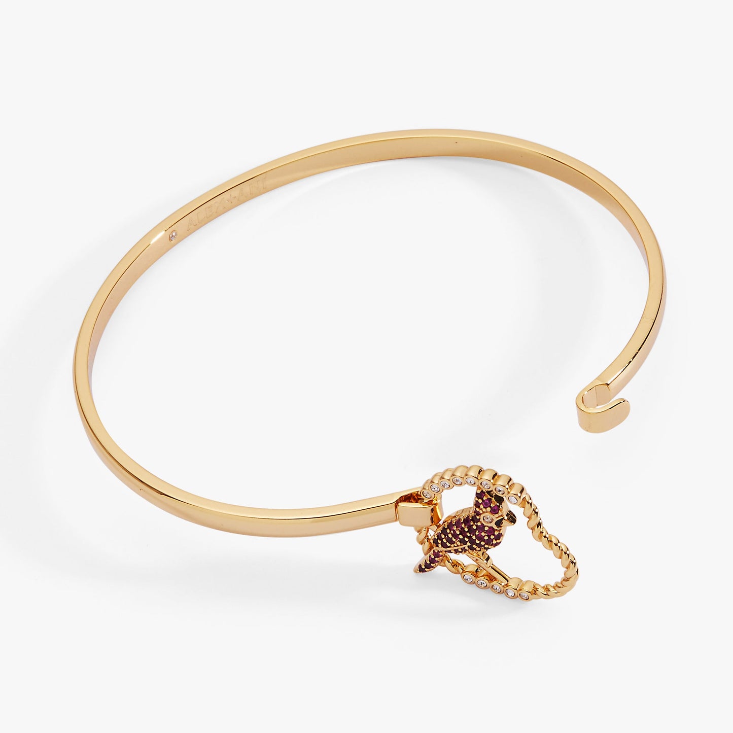 Cardinal Bangle Silver