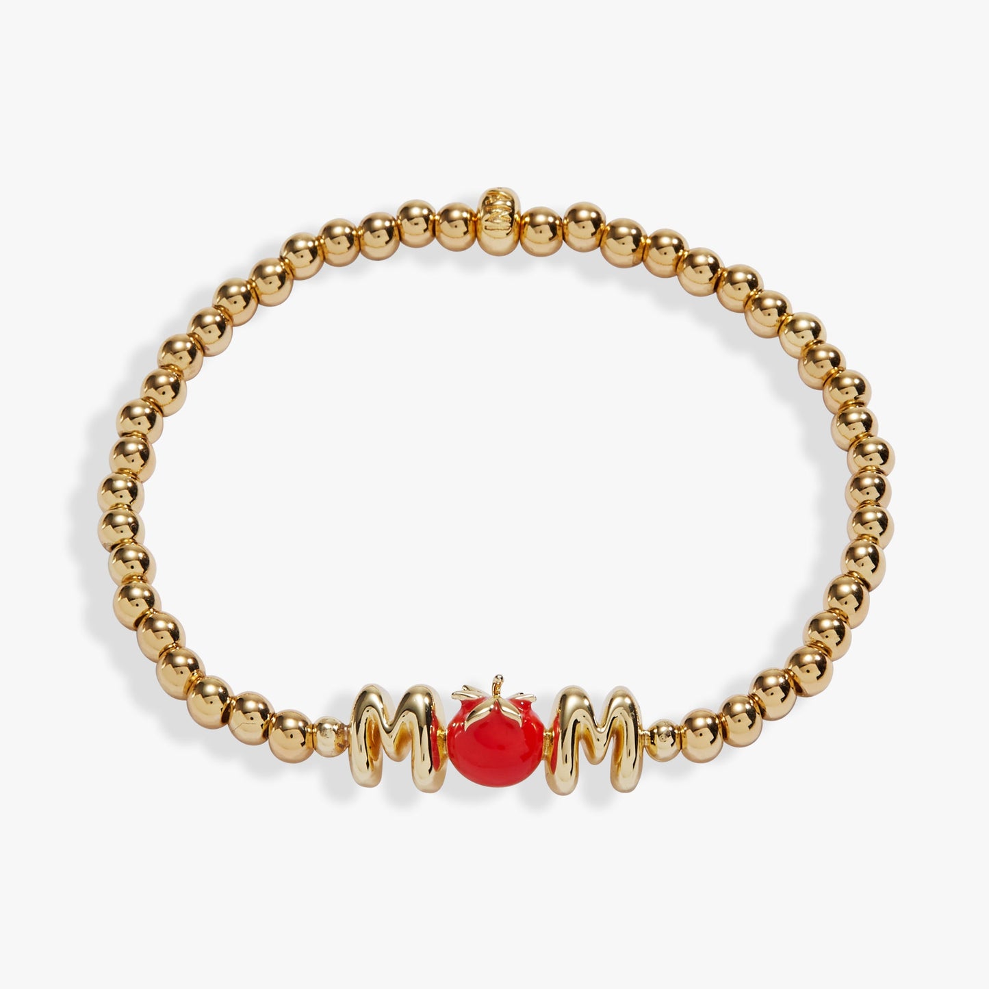 Farmers' Market 'Mom' Stretch Bracelet Gold