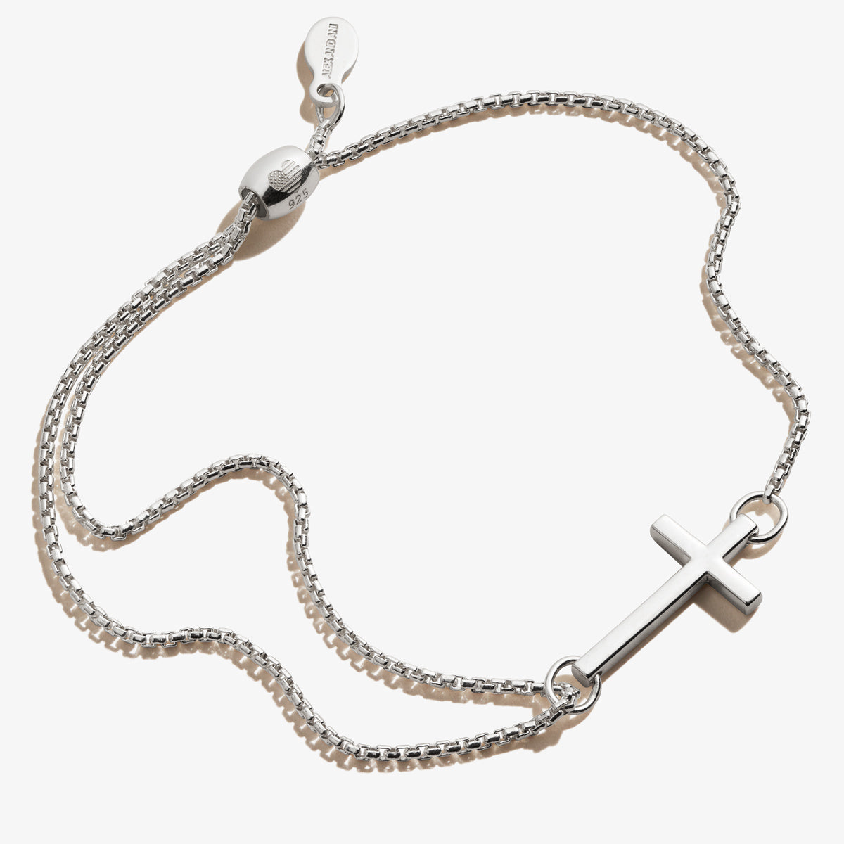 Pull Chain Cross Bracelet - Alex and Ani 14kt Gold Over Sterling Silver