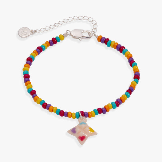 90s Fortune Teller Bracelet Silver