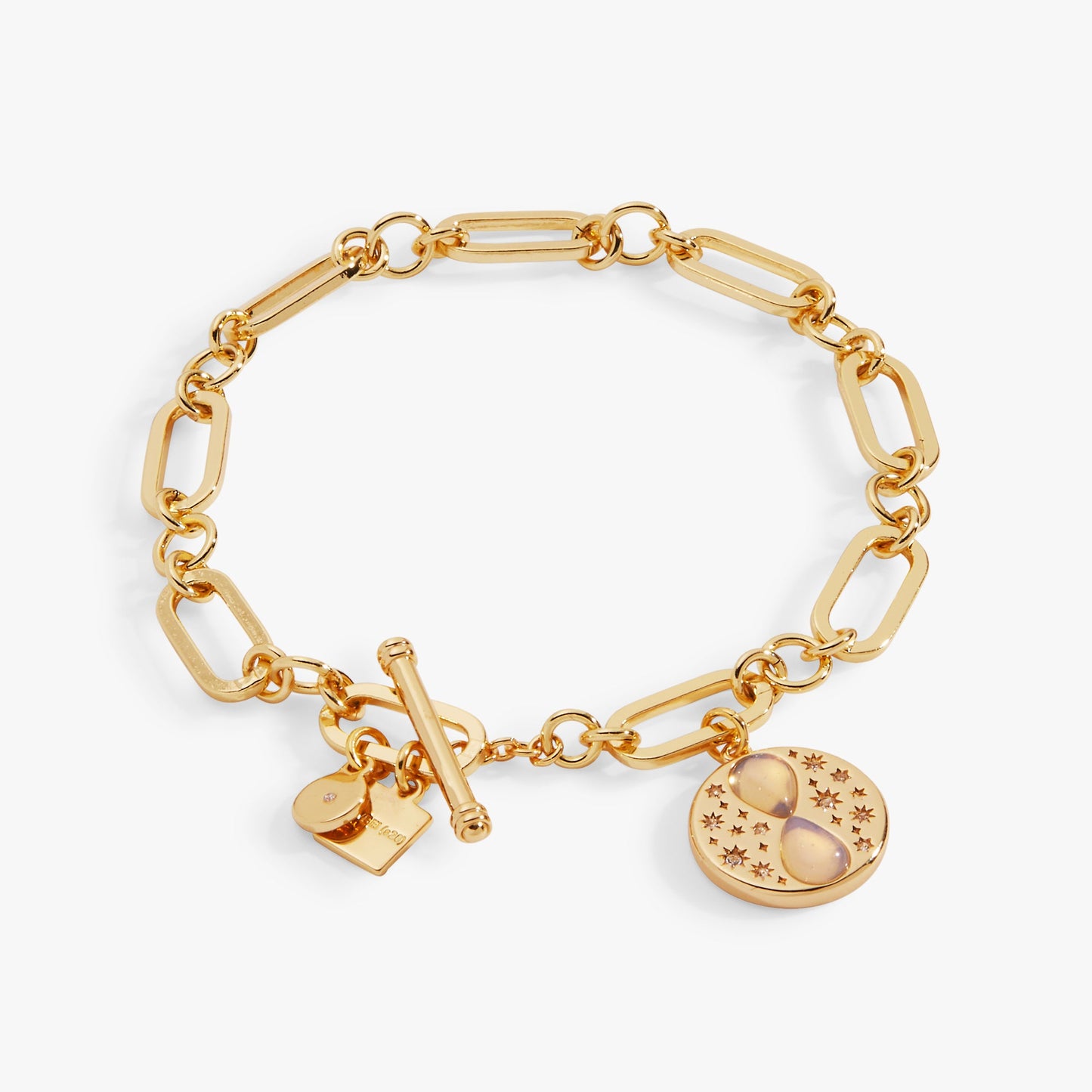 Harry Potter™ Time Turner Toggle Bracelet Gold
