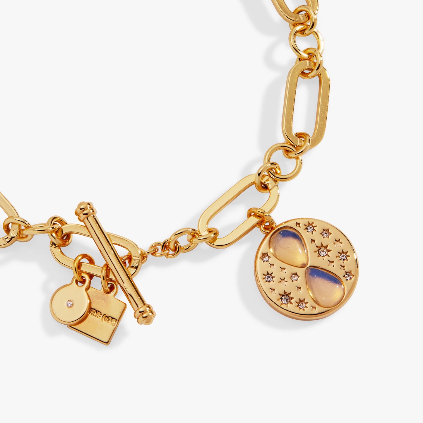 Harry Potter™ Time Turner Toggle Bracelet Gold