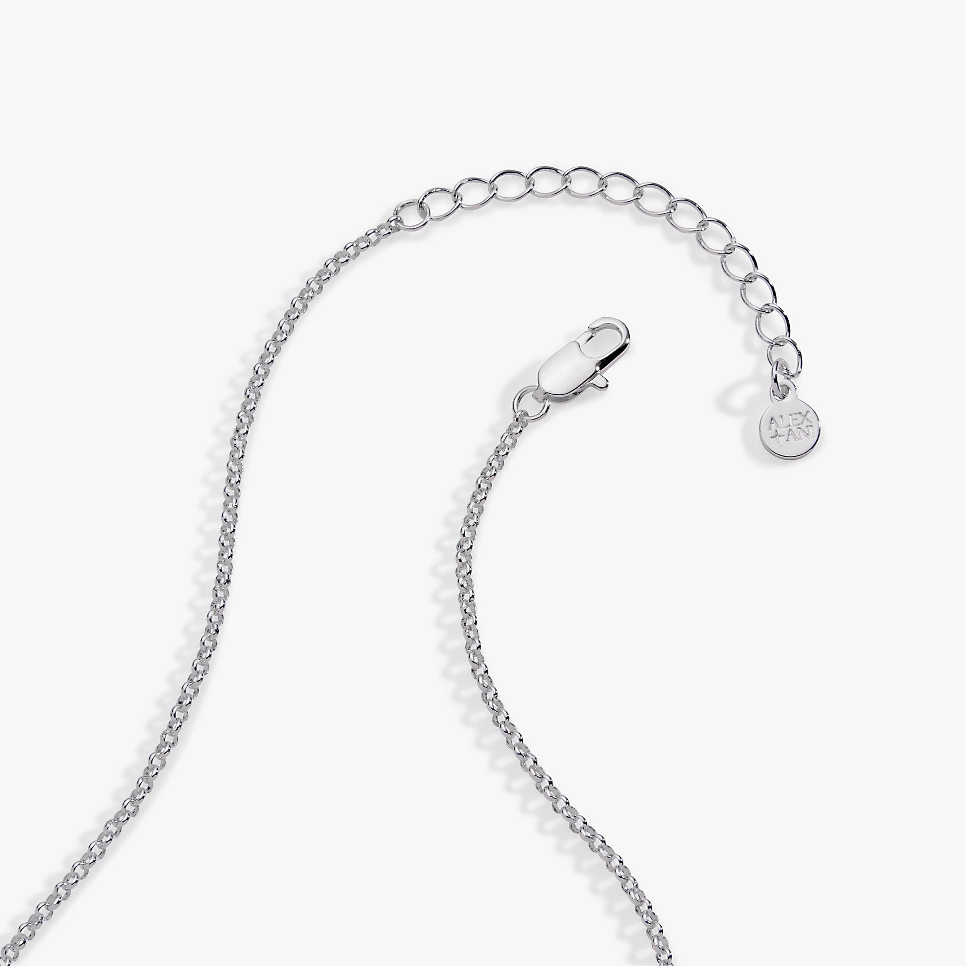 Football Spinner Pendant Silver