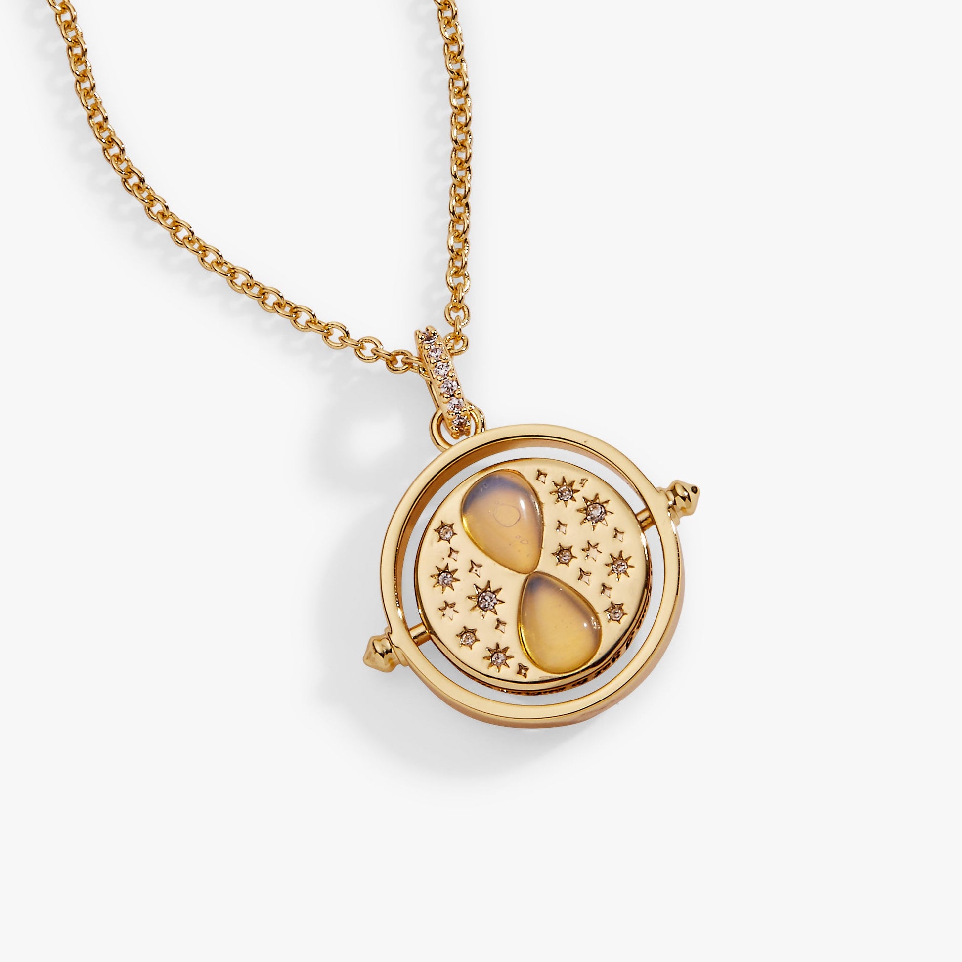 Harry Potter™ Time Turner Pendant Gold