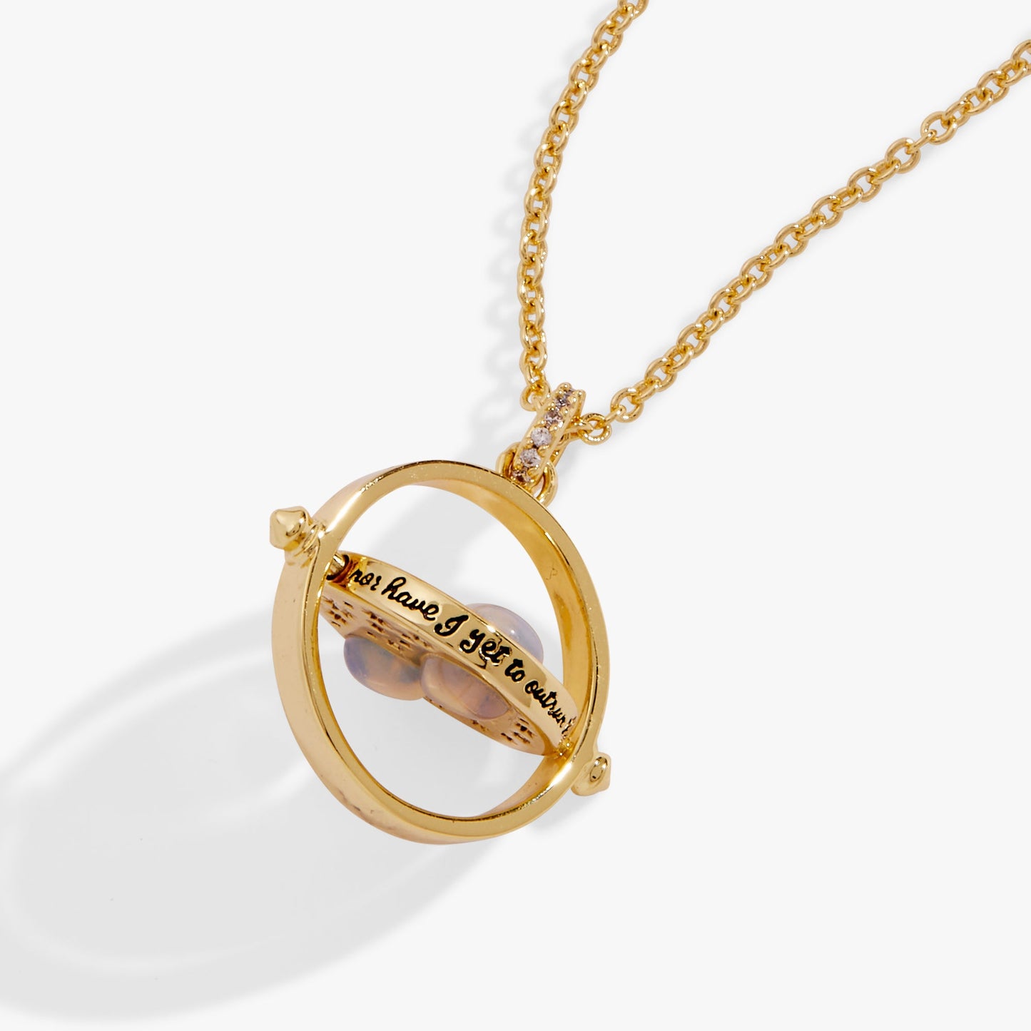 Harry Potter™ Time Turner Pendant Gold