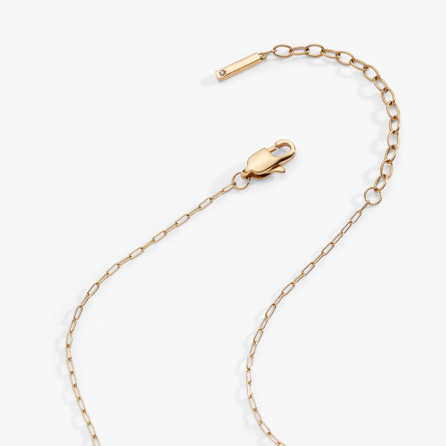 Sagittarius Charm Cluster Necklace Stainless Steel Gold