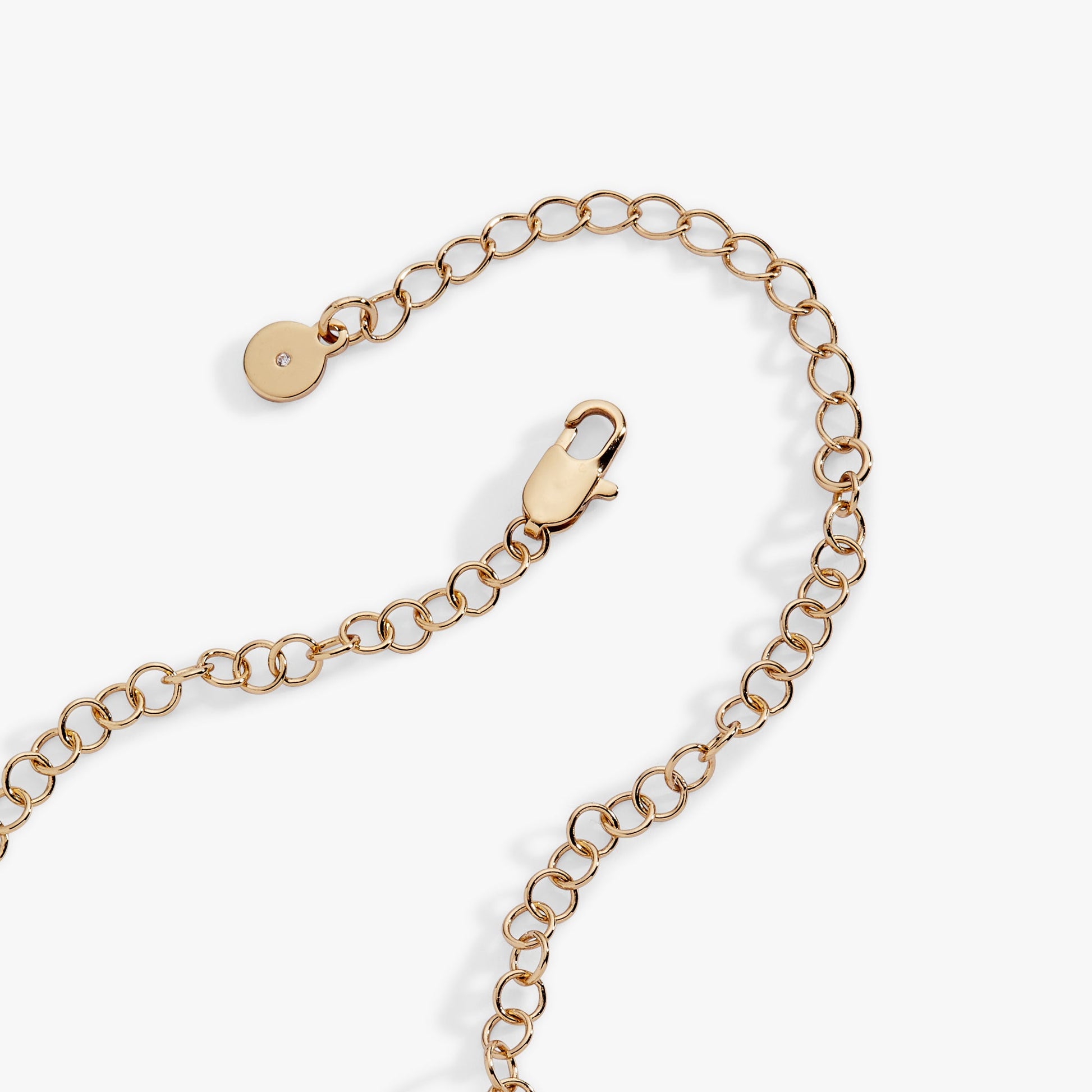 Winter Wonderland Multi Charm Necklace Gold