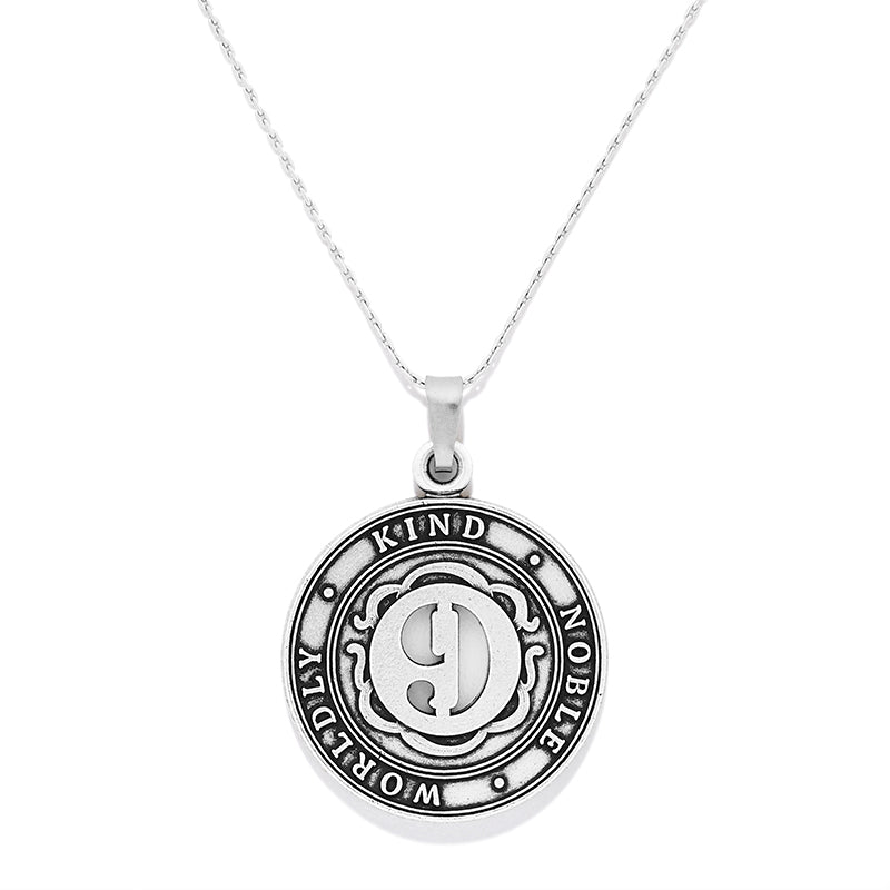 Number 9 Necklace, Expandable - Alex and Ani Rafaelian Silver
