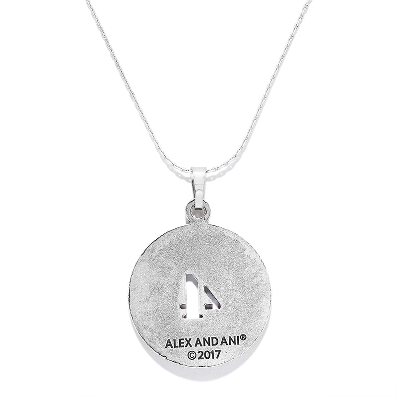 Number 4 Necklace, Expandable - Alex and Ani Rafaelian Silver