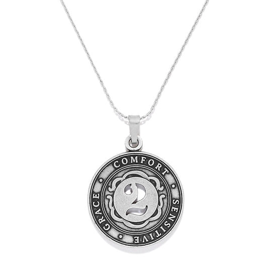 Number 2 Necklace, Expandable - Alex and Ani Rafaelian Silver