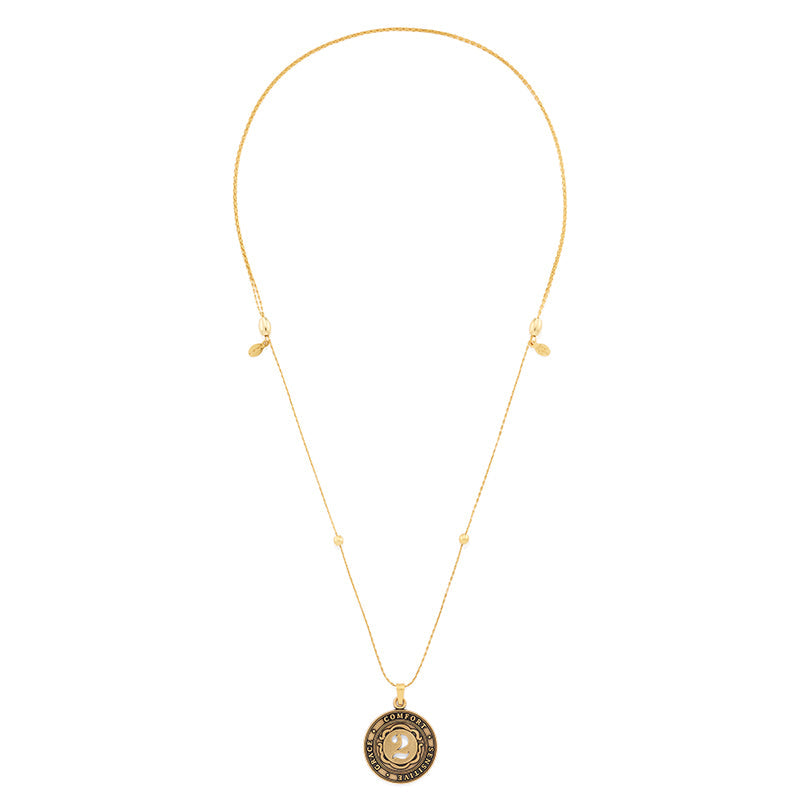 Number 2 Necklace, Expandable - Alex and Ani Rafaelian Silver