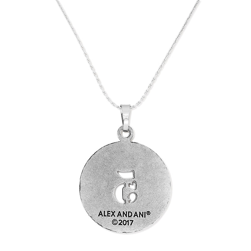 Number 5 Necklace, Expandable - Alex and Ani Rafaelian Silver