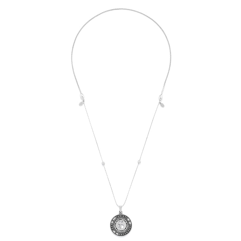 Number 5 Necklace, Expandable - Alex and Ani Rafaelian Silver