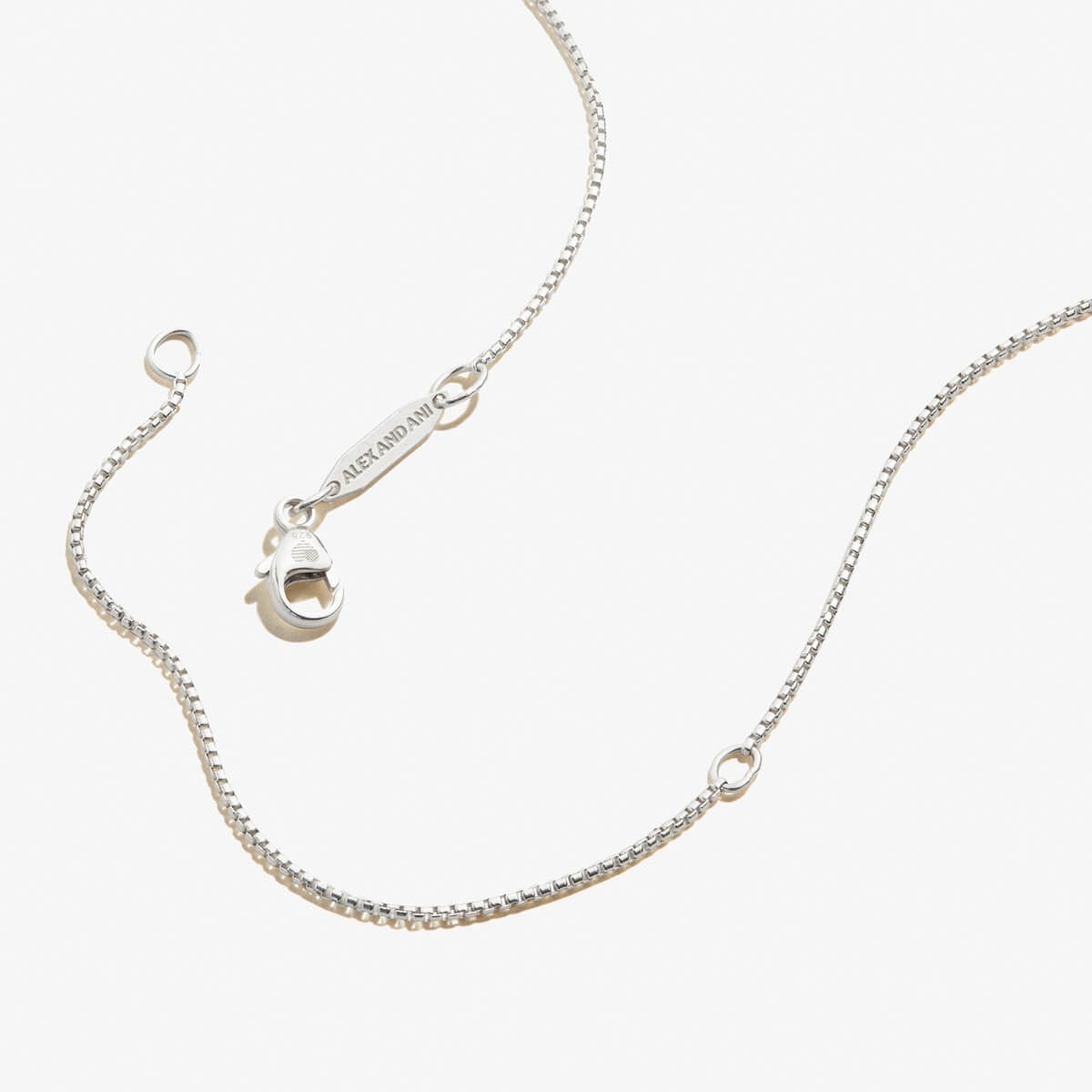 Evil Eye Crystal Charm Necklace - Alex and Ani Sterling Silver