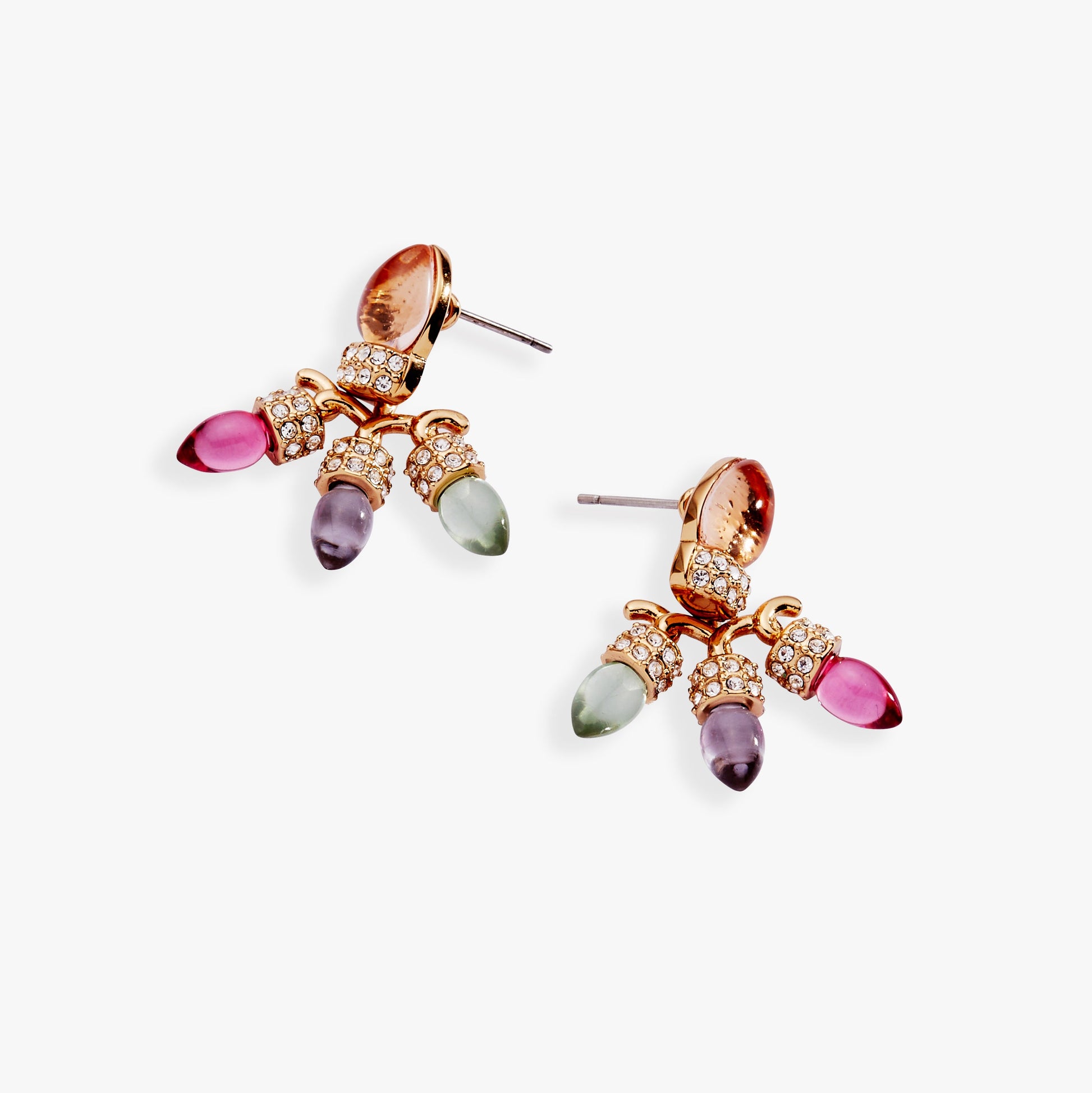 Light Bulb Ear Jacket Gold