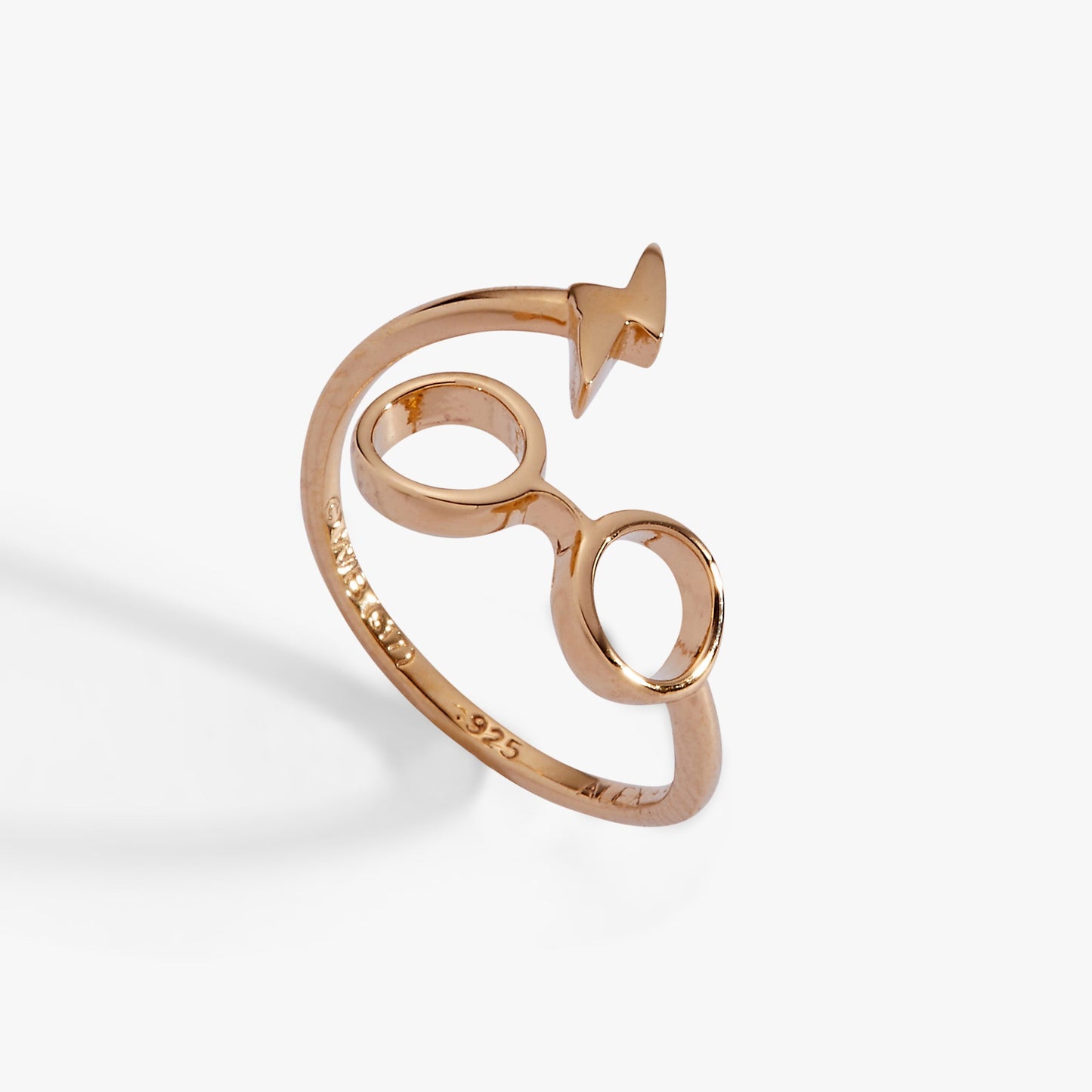 Harry Potter™ Glasses + Scar Ring Wrap - Alex and Ani 14kt Gold Over Sterling Silver