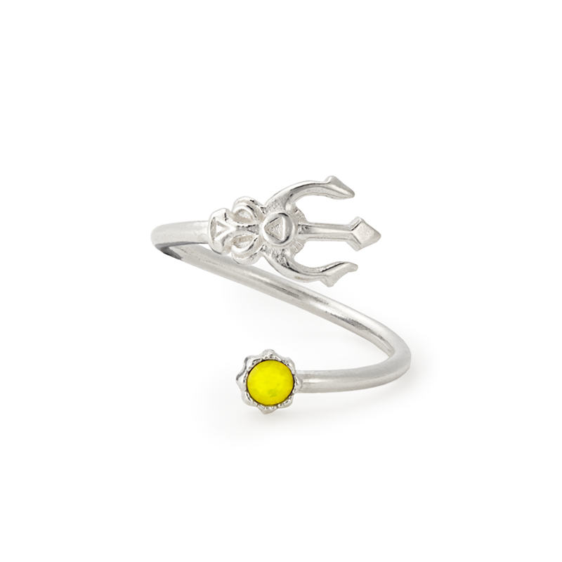 Trident Ring Wrap - Alex and Ani Sterling Silver