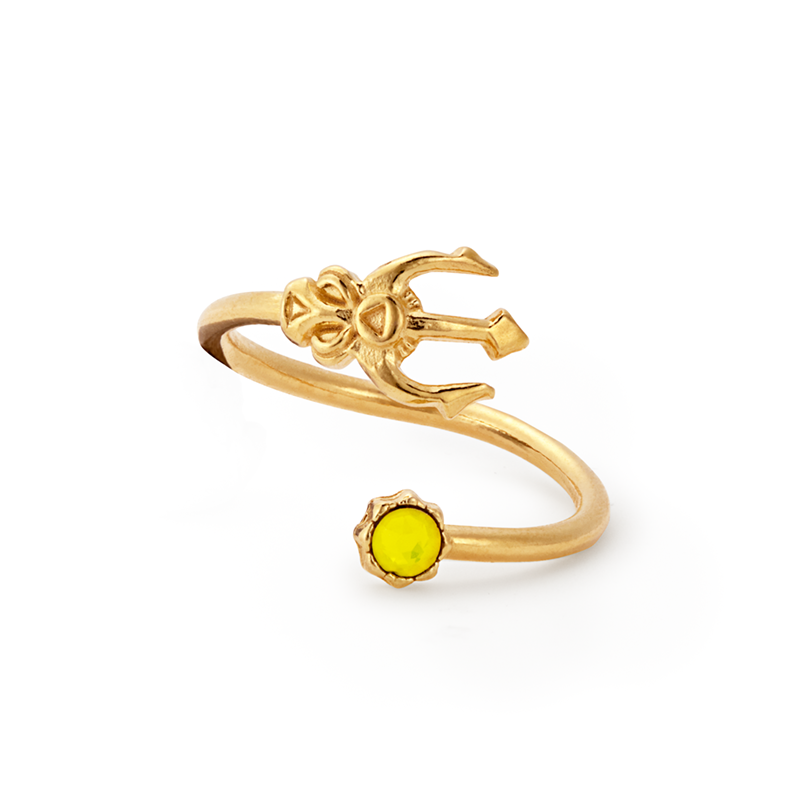 Trident Ring Wrap - Alex and Ani Sterling Silver