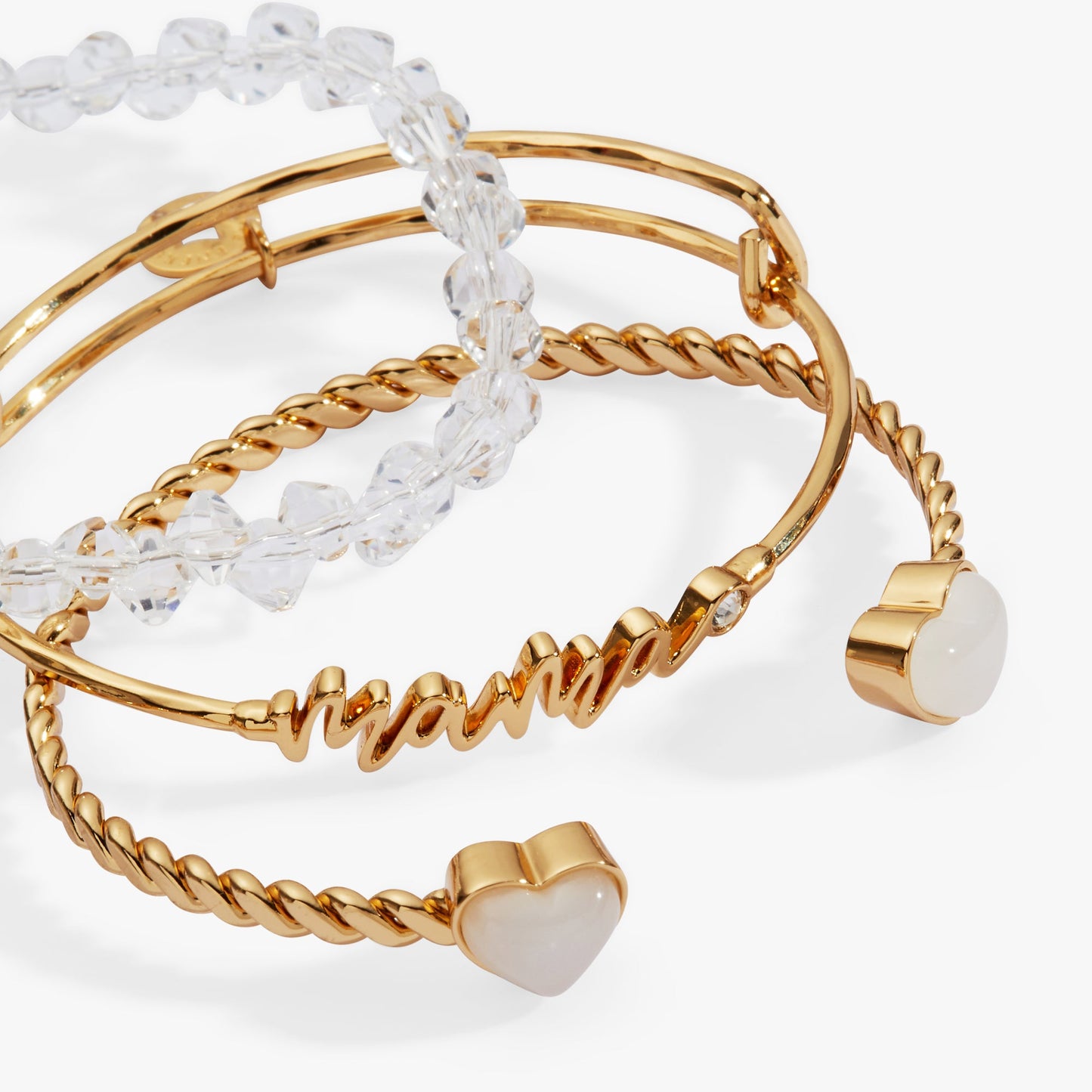 Mama Bangle Set of 3 Gold