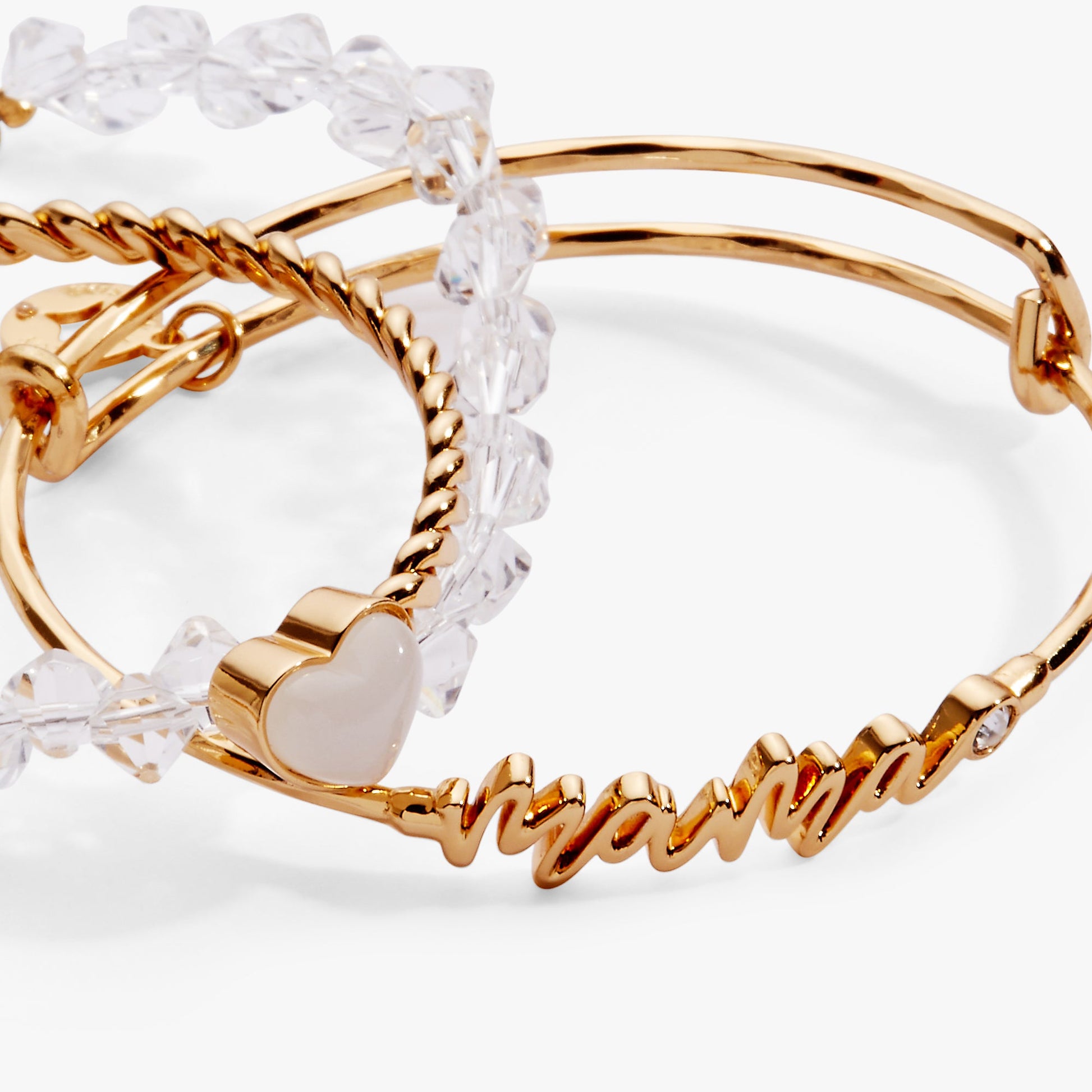 Mama Bangle Set of 3 Gold