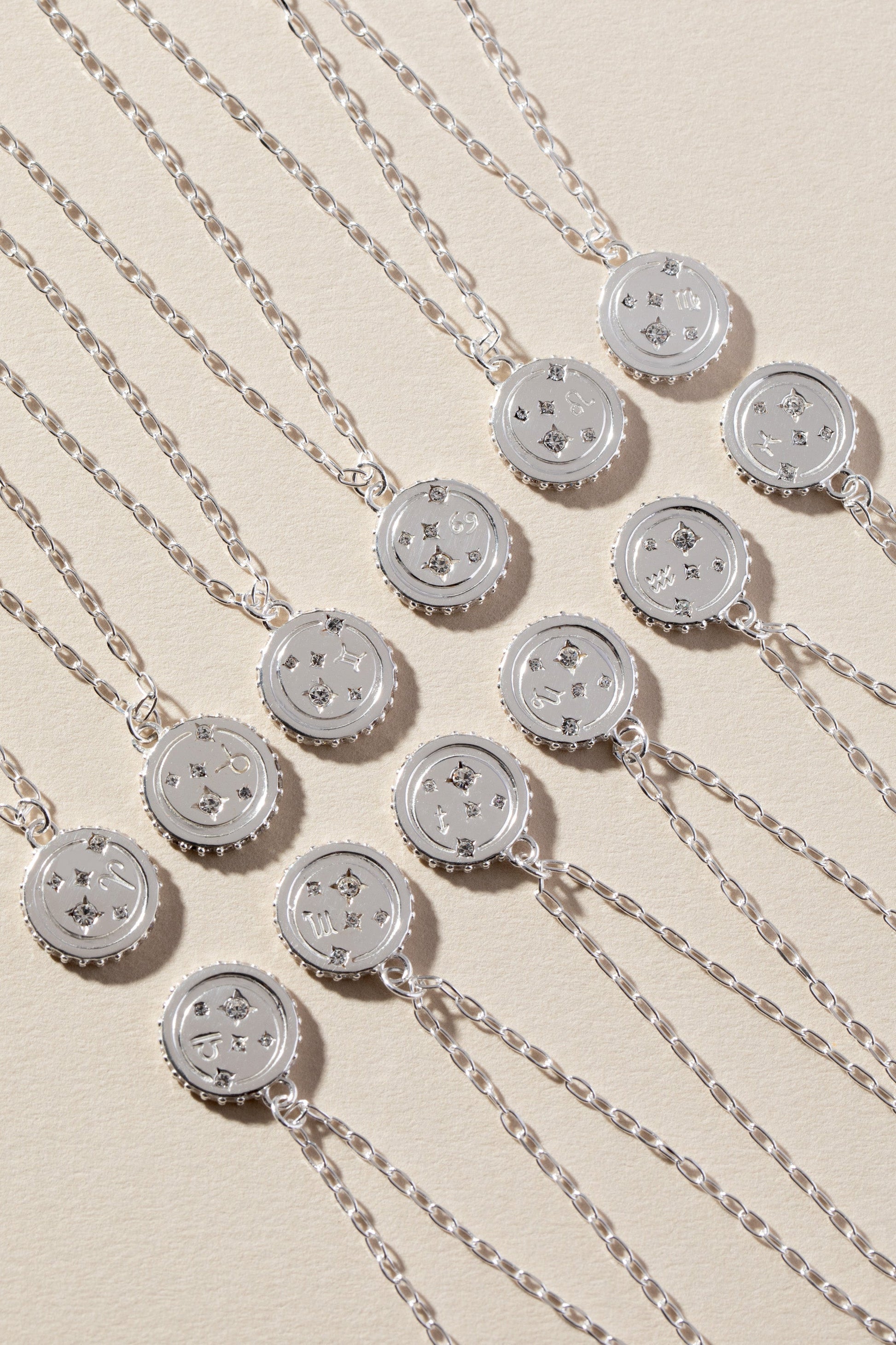 Taurus Zodiac Precious Necklace Sterling Silver