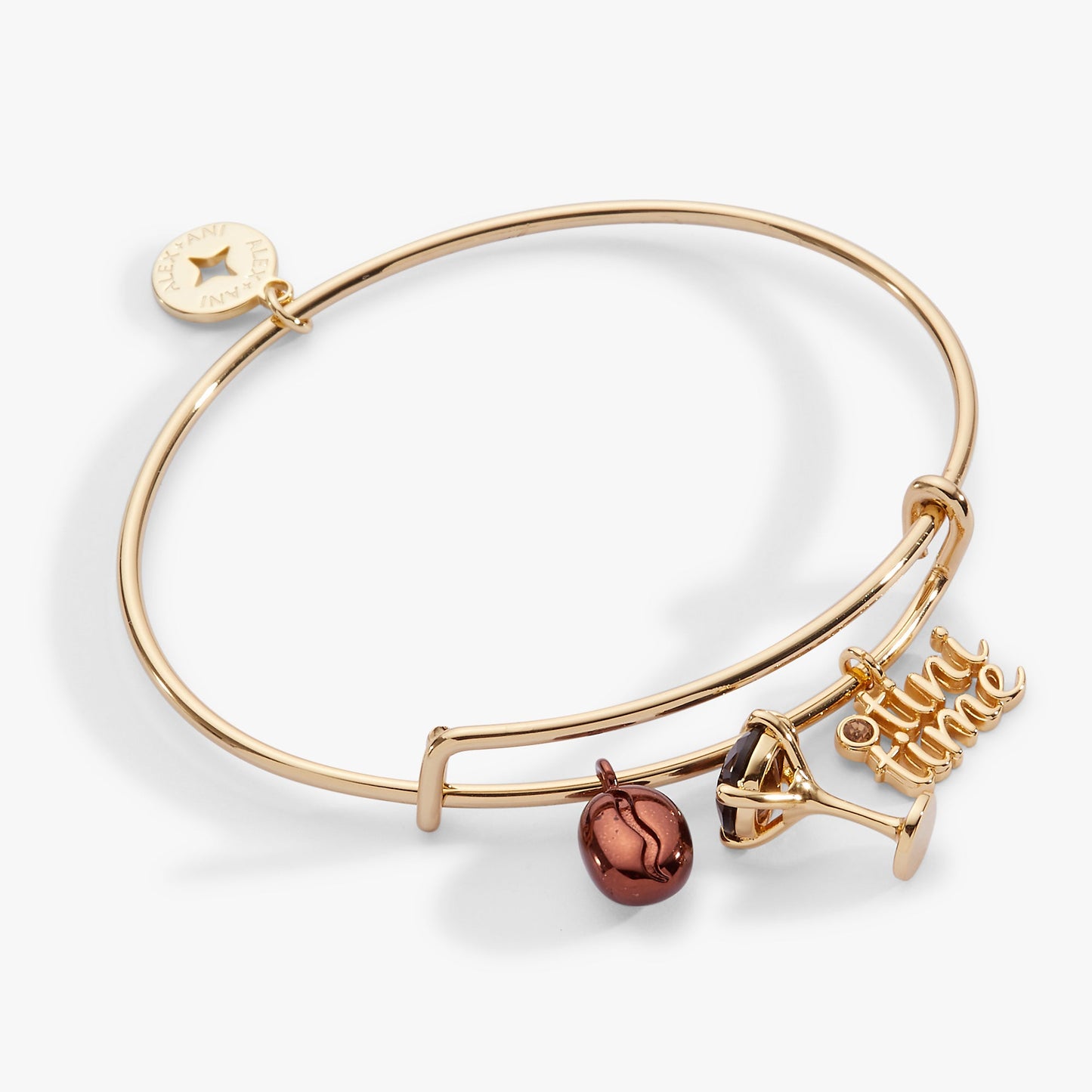Espresso Martini Multi Charm Bangle Gold