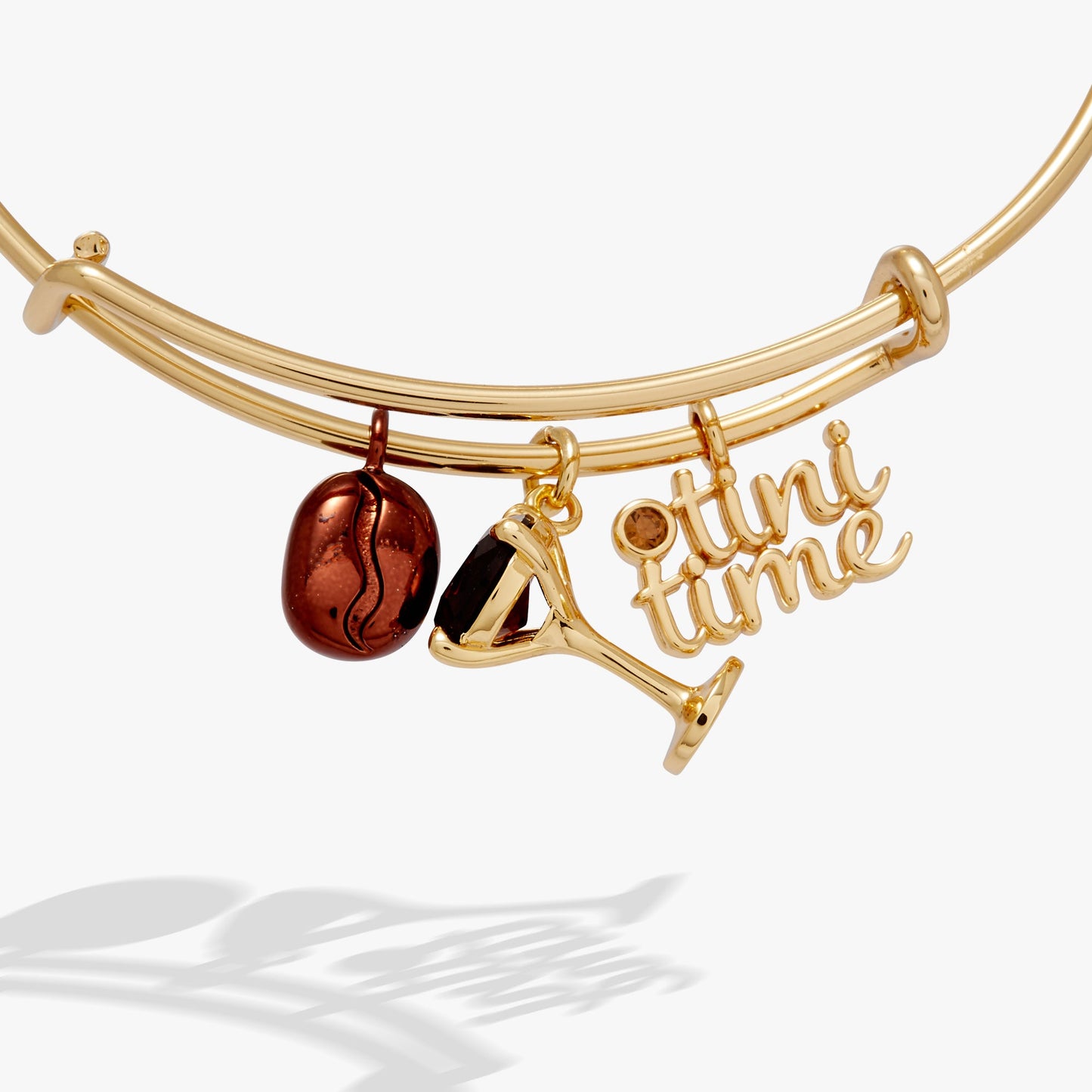Espresso Martini Multi Charm Bangle Gold