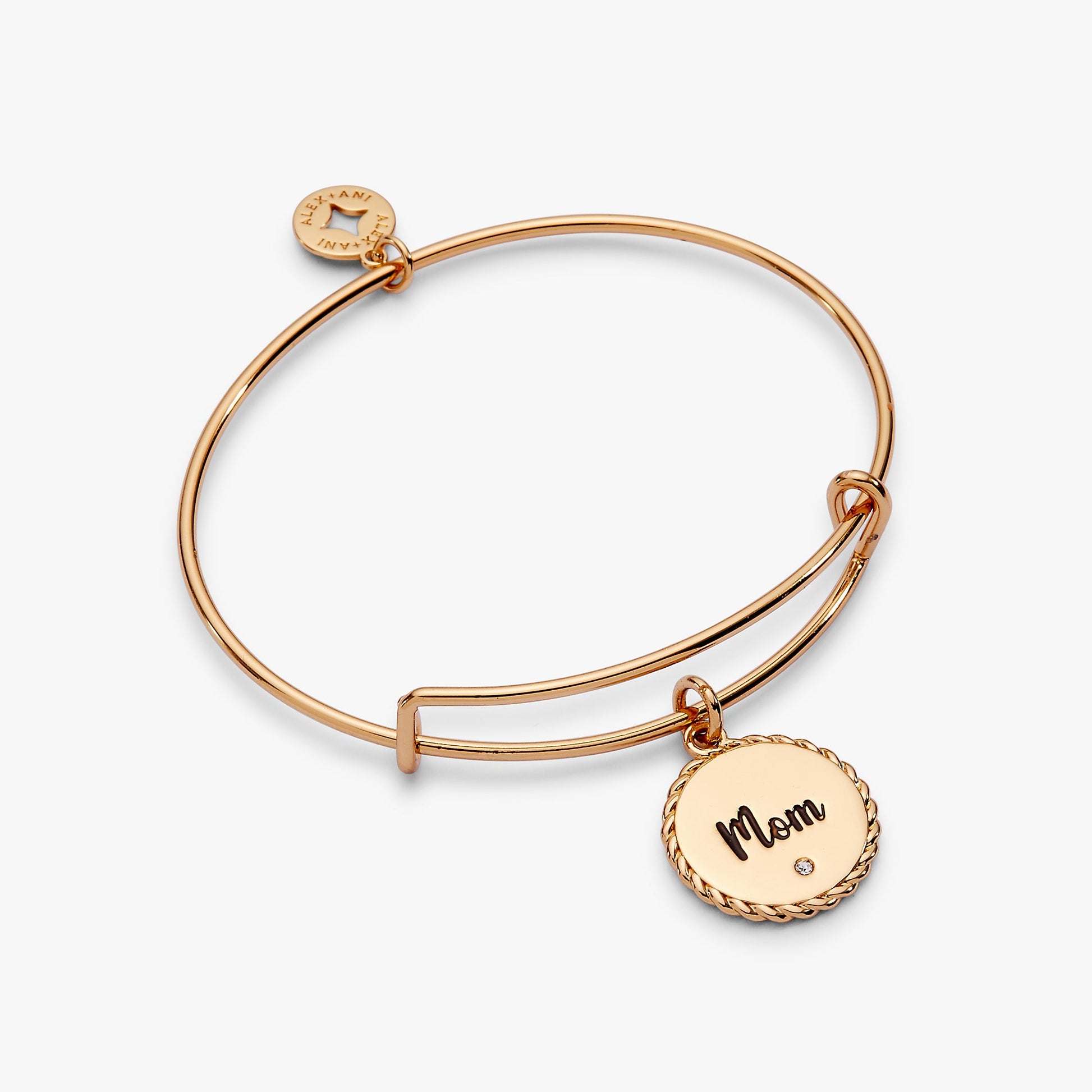 Mom Charm Bangle Gold