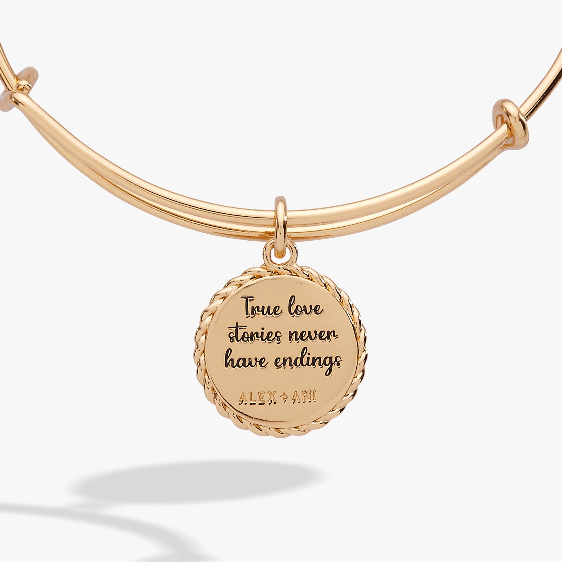 Wife Charm Bangle Gold