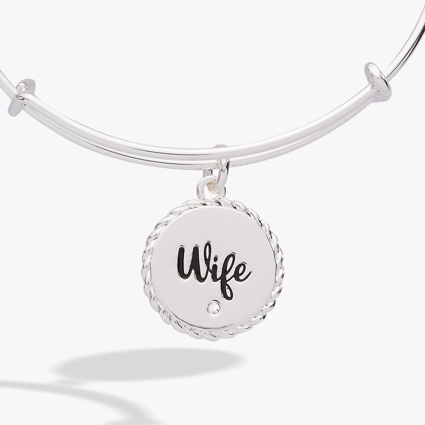 Wife Charm Bangle Gold
