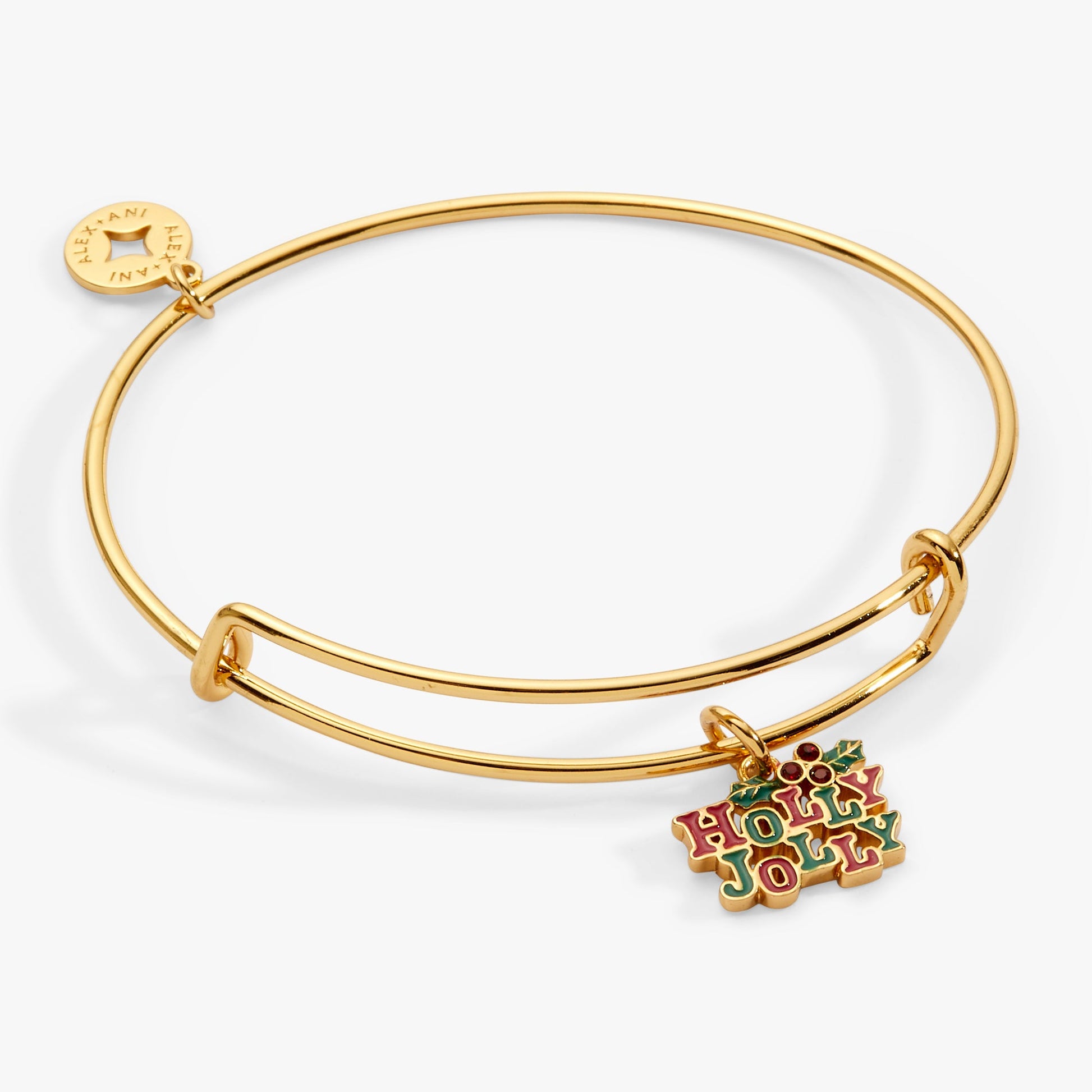Holly Bangle Gold