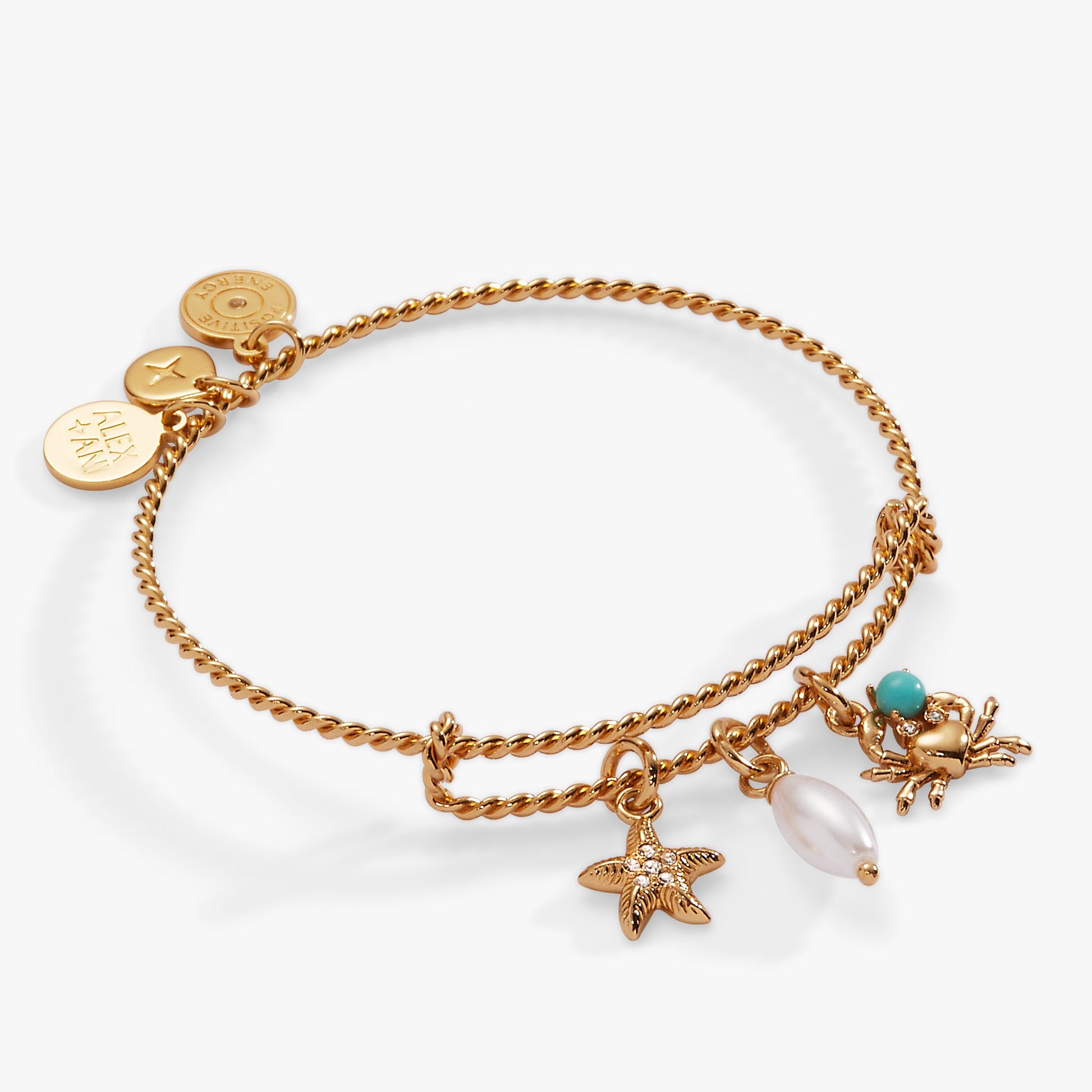 Seaside Charm Bangle Gold