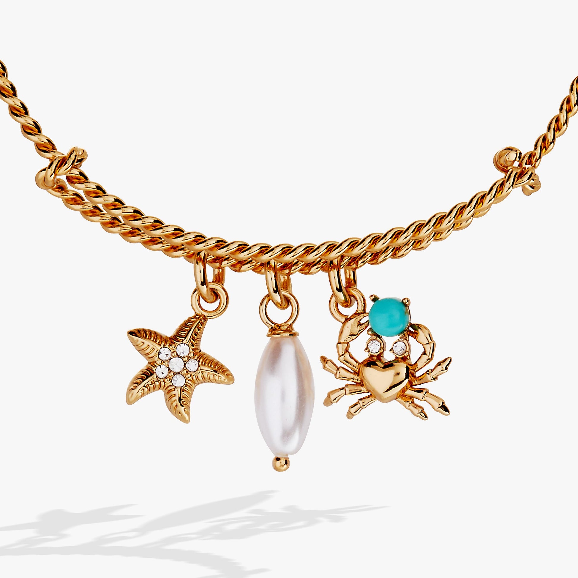 Seaside Charm Bangle Gold