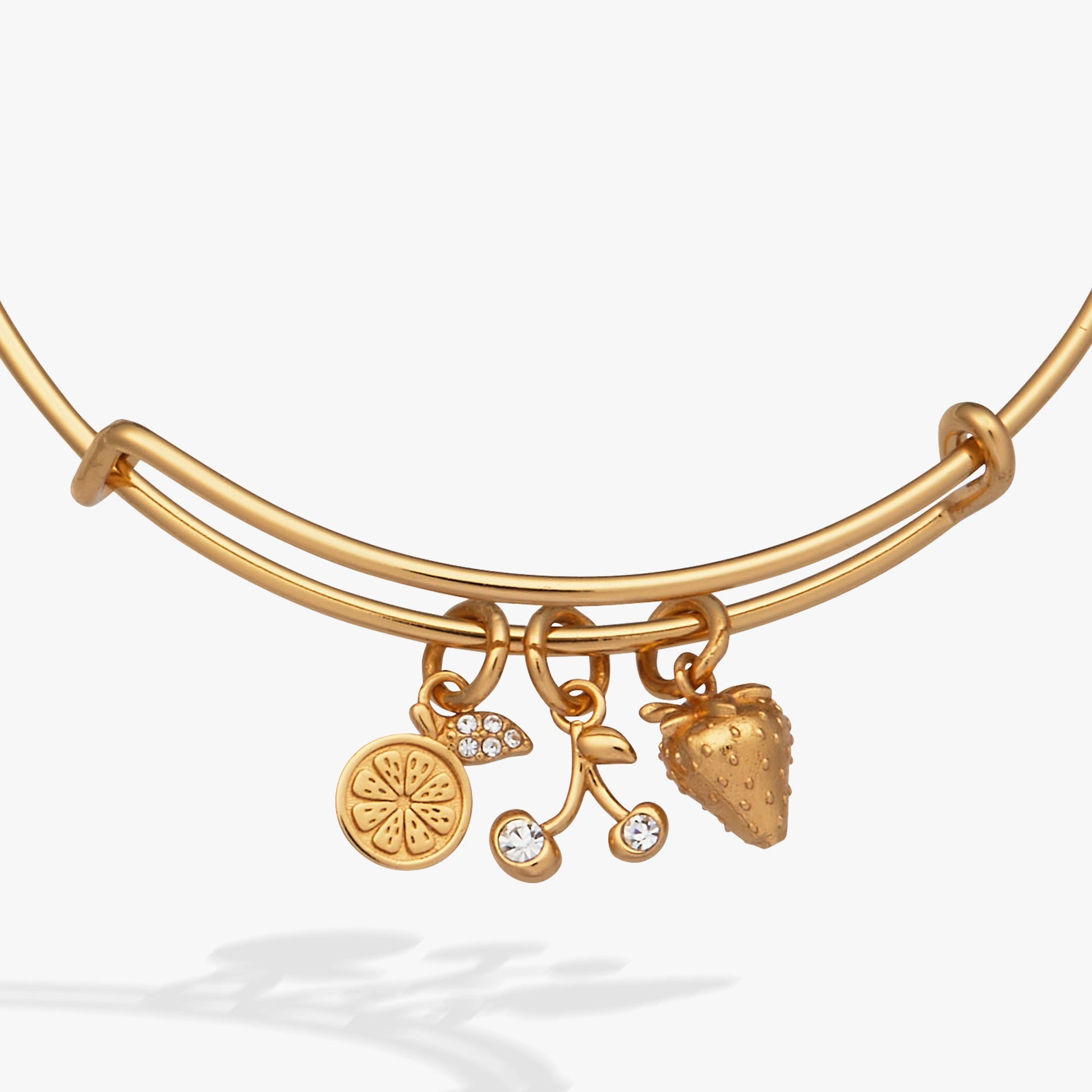Fresh Orchard Charm Bangle Gold