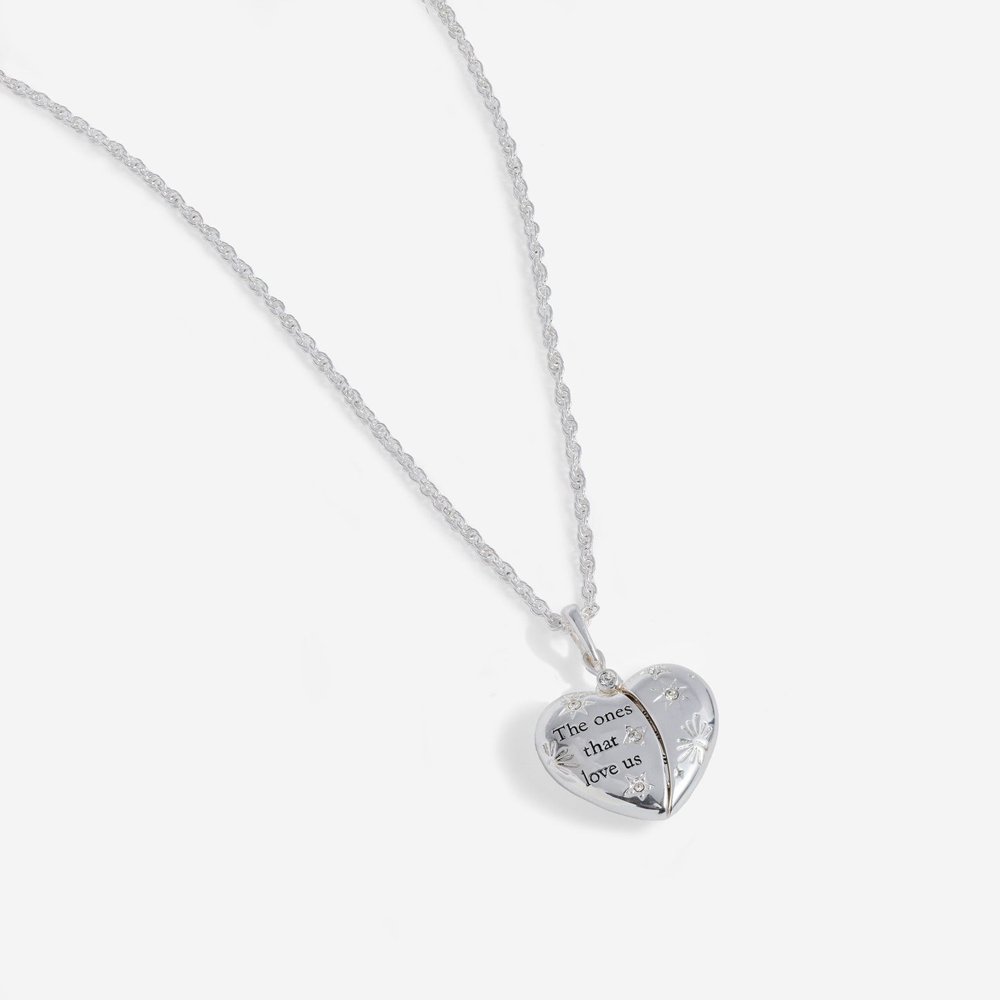 Harry Potter “The Ones That Love Us” Locket Necklace Silver