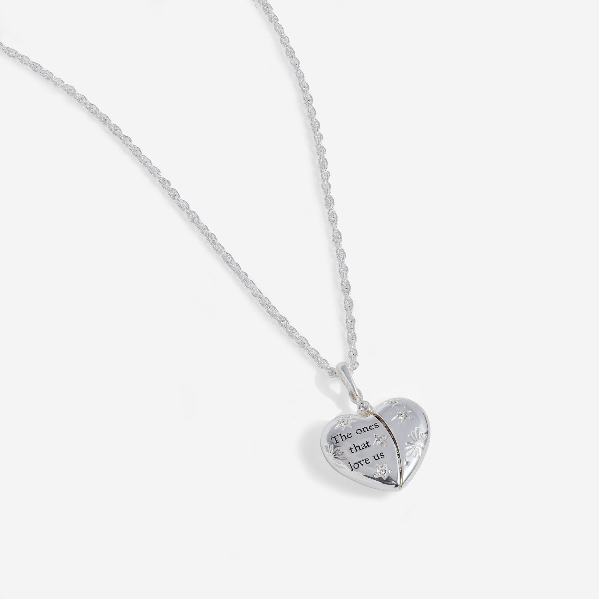 Harry Potter “The Ones That Love Us” Locket Necklace Silver