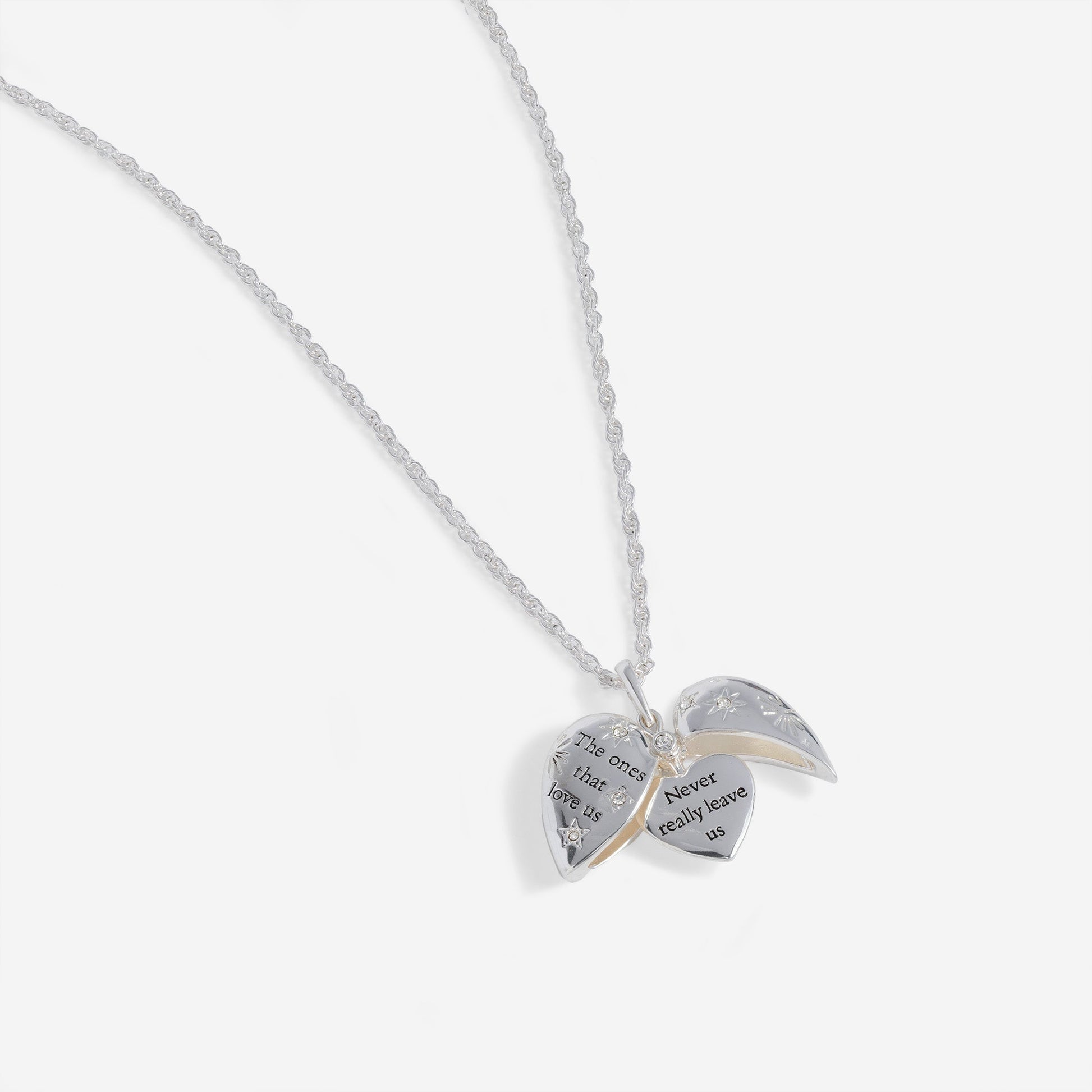 Harry Potter “The Ones That Love Us” Locket Necklace Silver