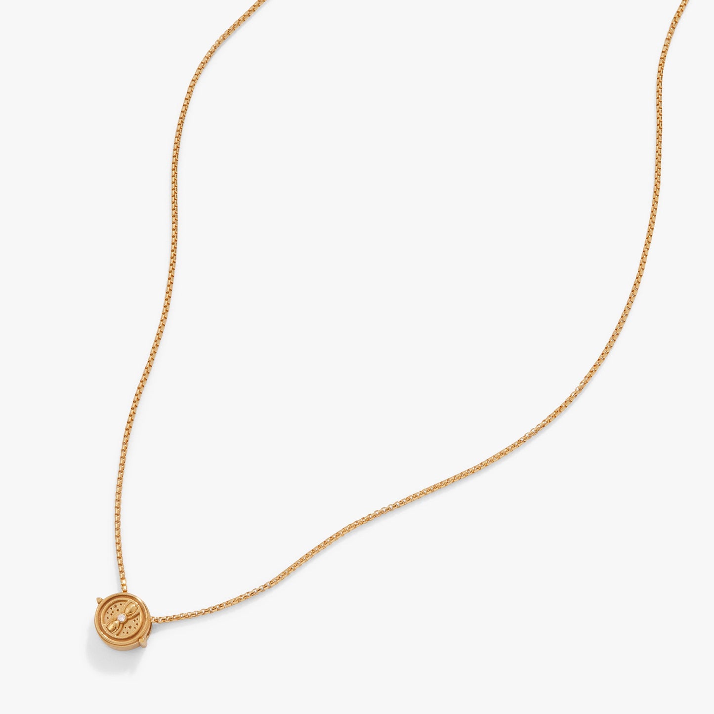Harry Potter™ Time Turner Necklace, Gold 14kt Gold Over Sterling Silver