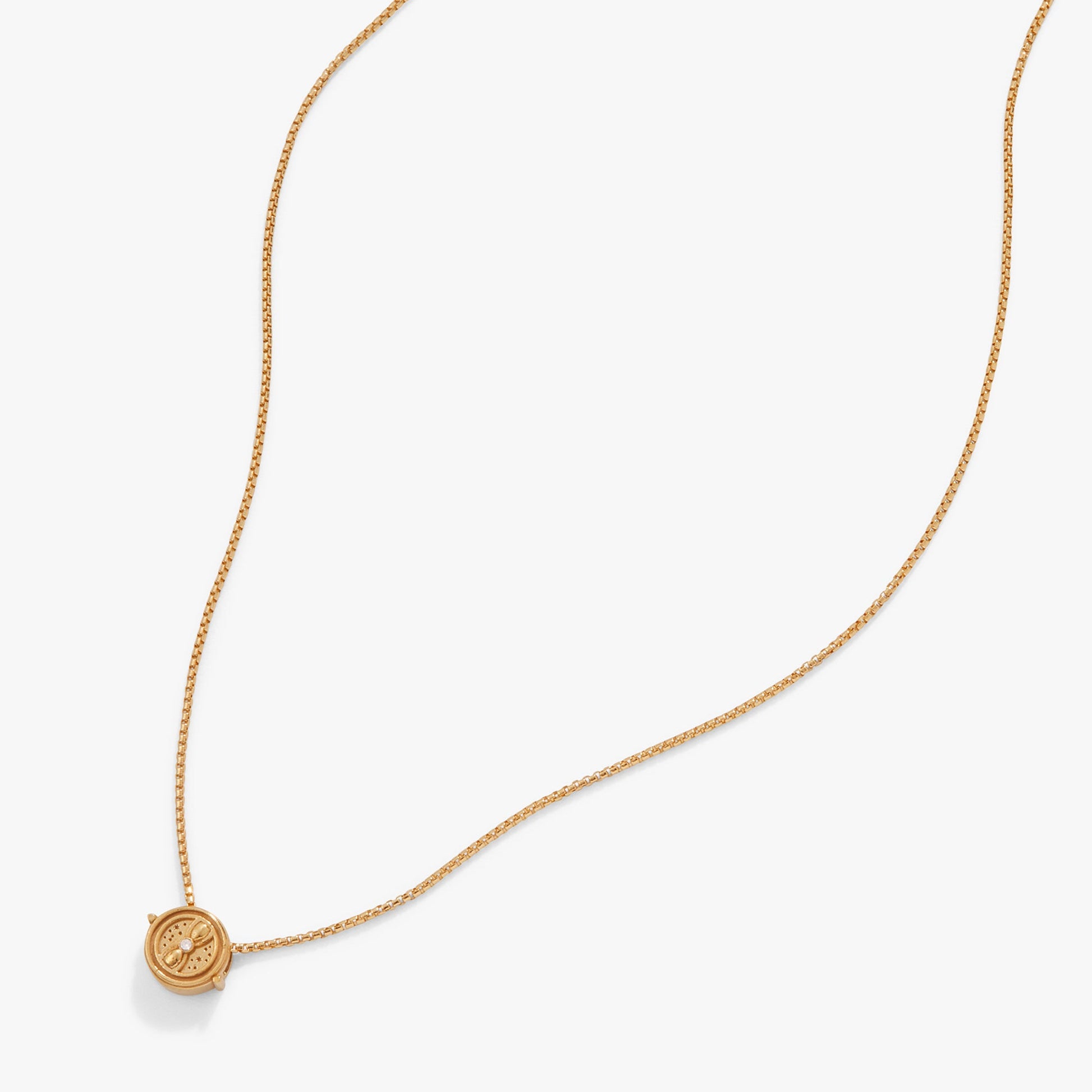 Harry Potter™ Time Turner Necklace, Gold 14kt Gold Over Sterling Silver
