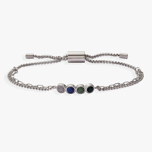 Wife Acrostic Bolo Stainless Steel Silver