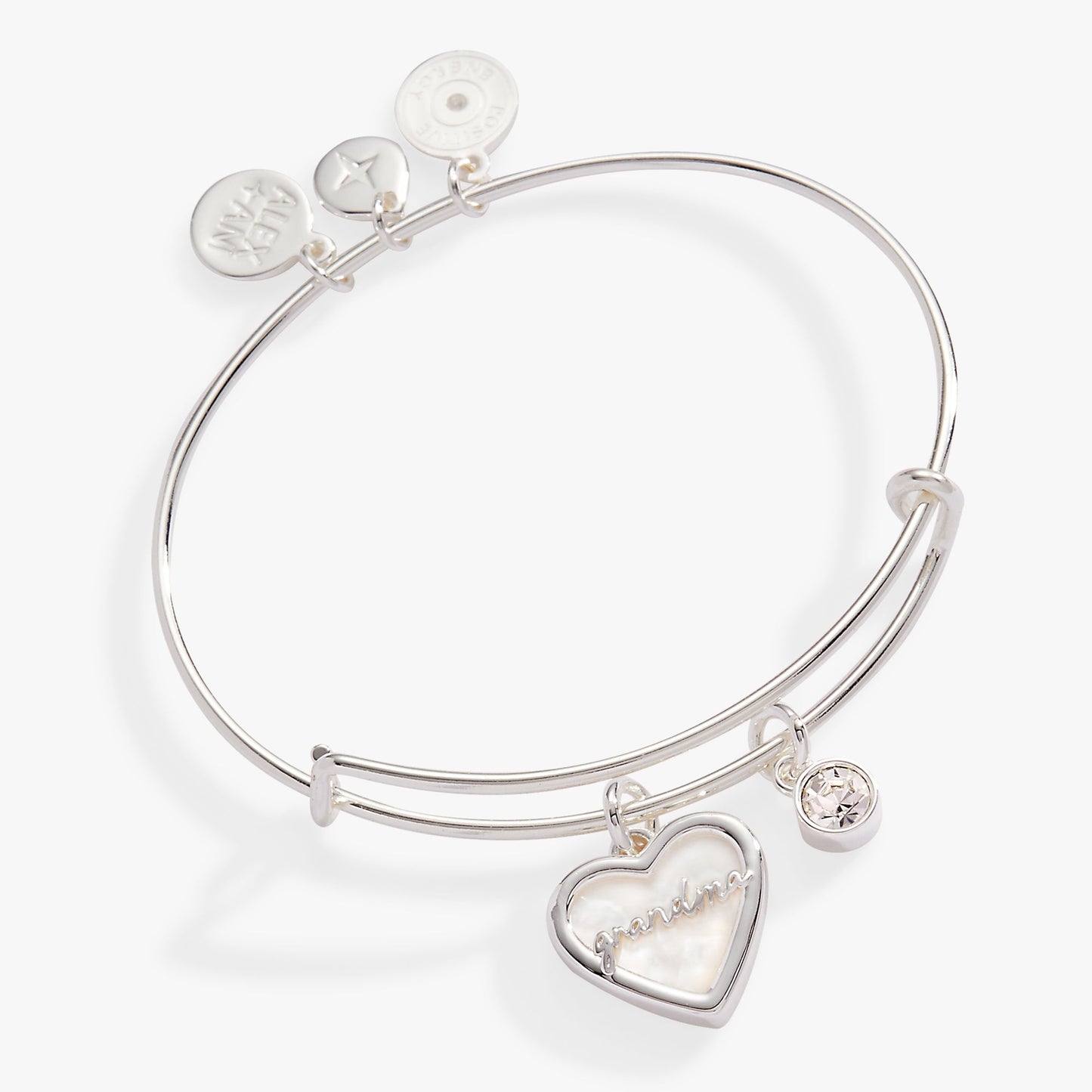 Grandma Mother of Pearl Bangle Gold