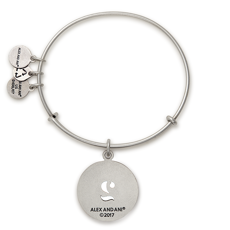Number 2 Charm Bangle Bracelet Rafaelian Gold