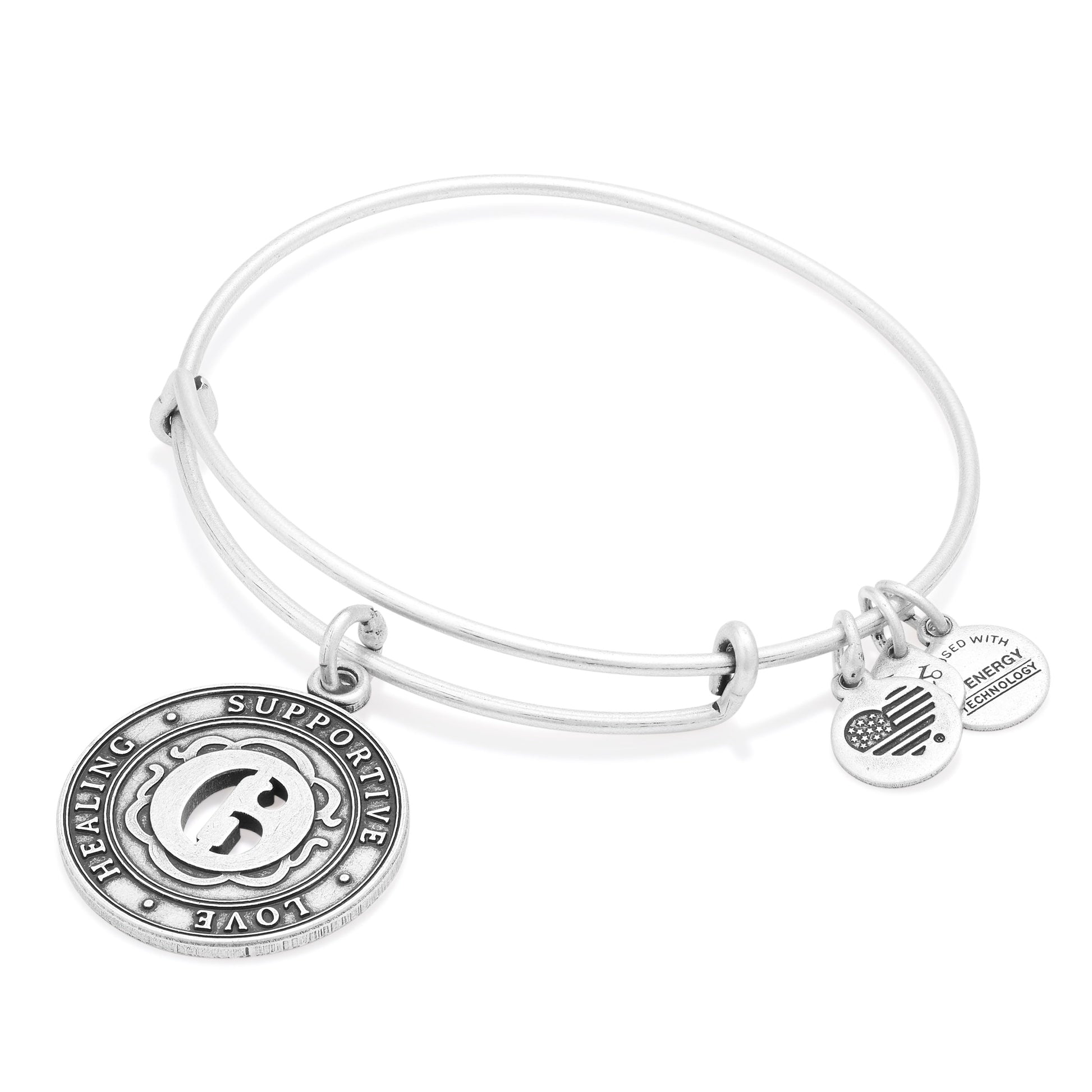 Number 6 Charm Bangle Bracelet Rafaelian Gold