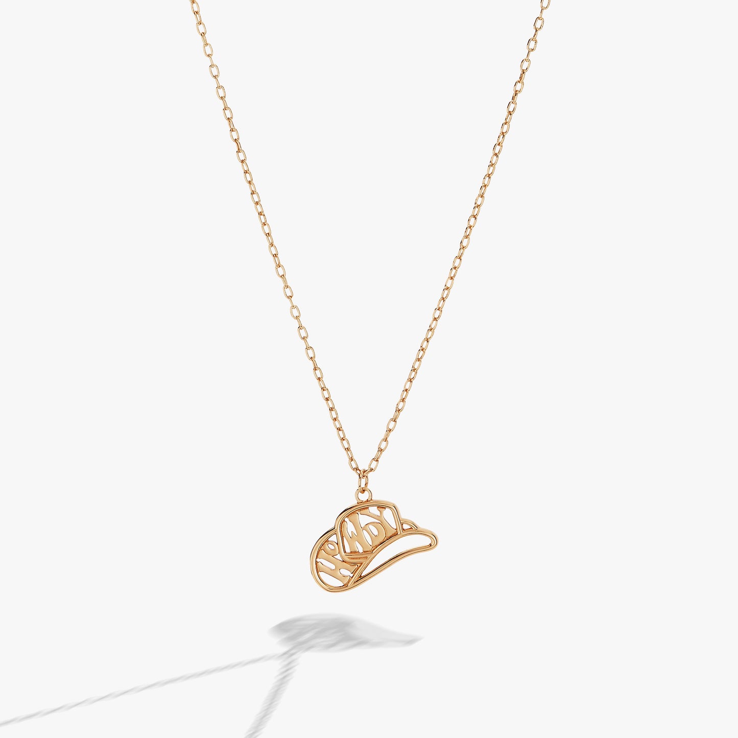 Howdy Necklace Gold