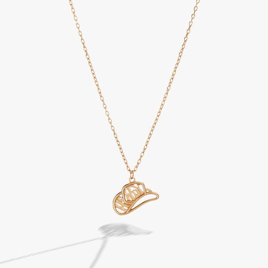 Howdy Necklace Gold