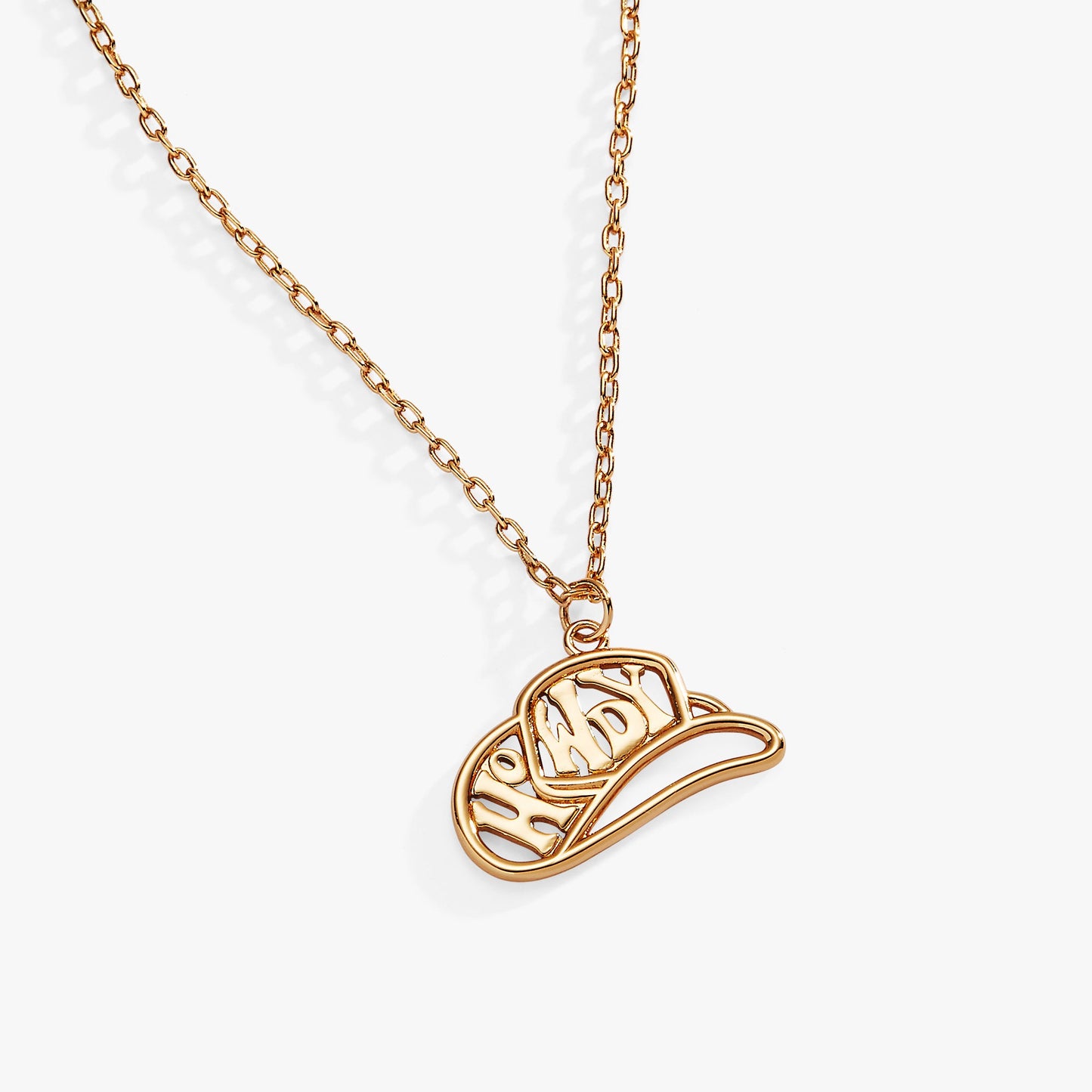 Howdy Necklace Gold