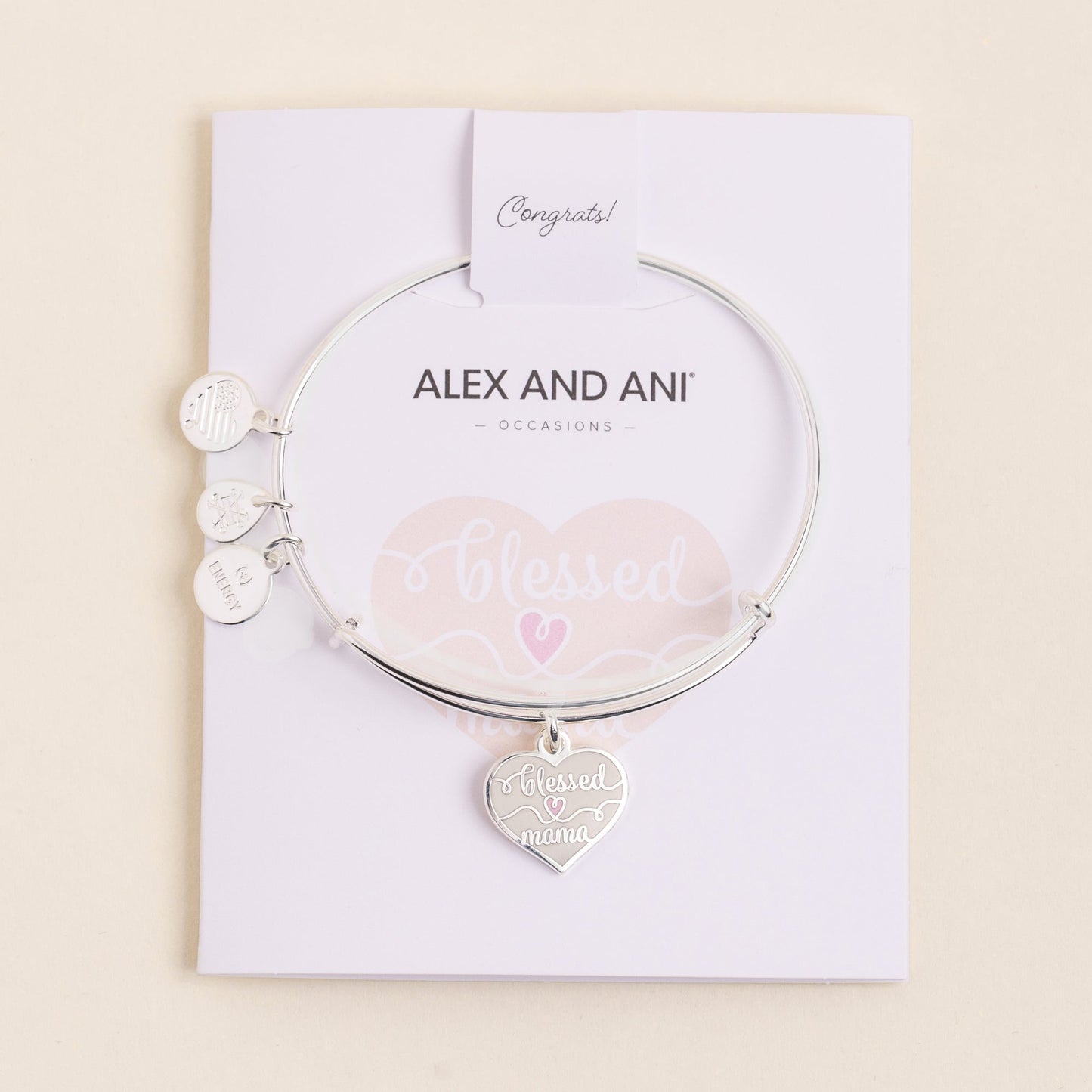 Blessed Mama' Charm Bangle - Alex and Ani
    
    
    
       Shiny Silver