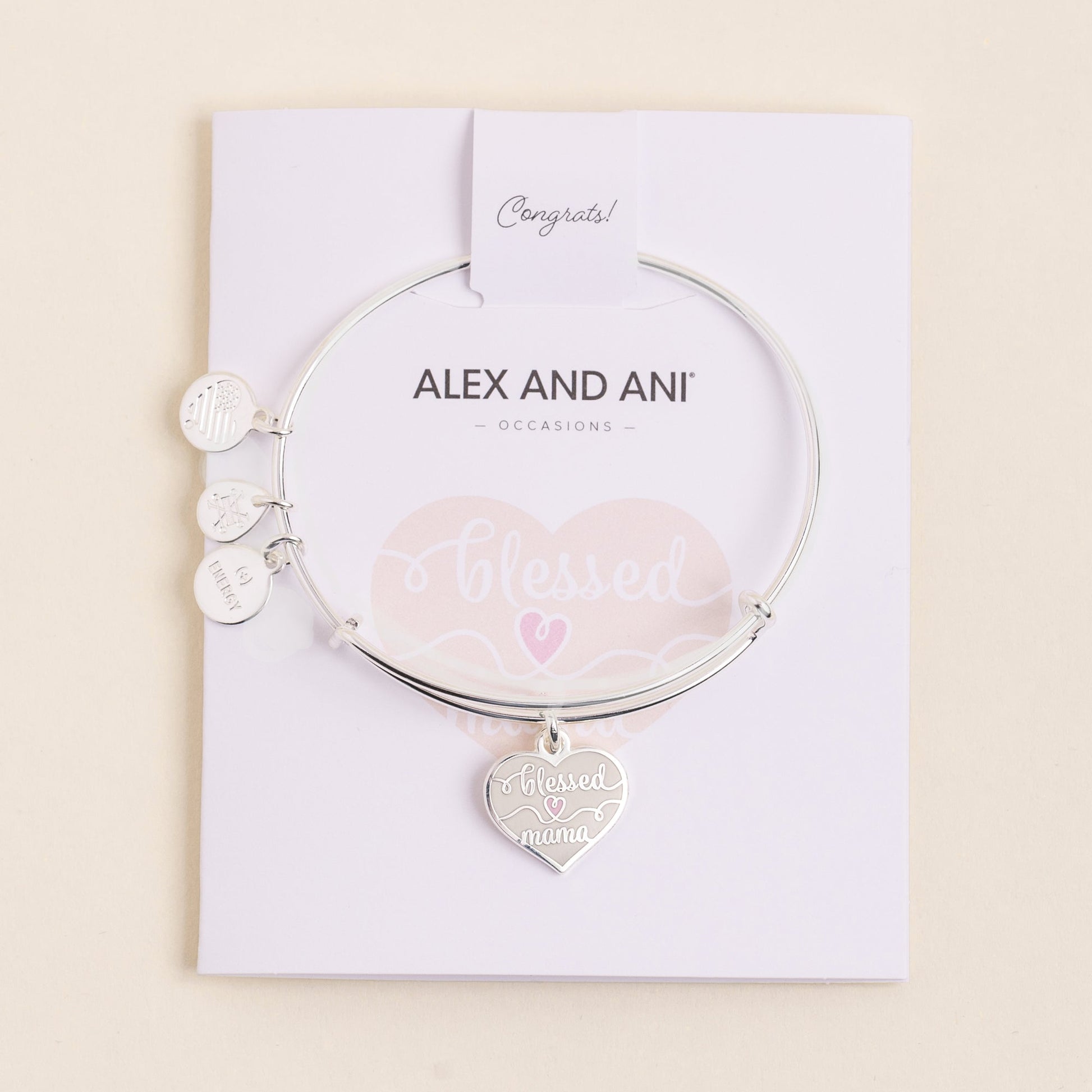 Blessed Mama' Charm Bangle - Alex and Ani
    
    
    
       Shiny Silver