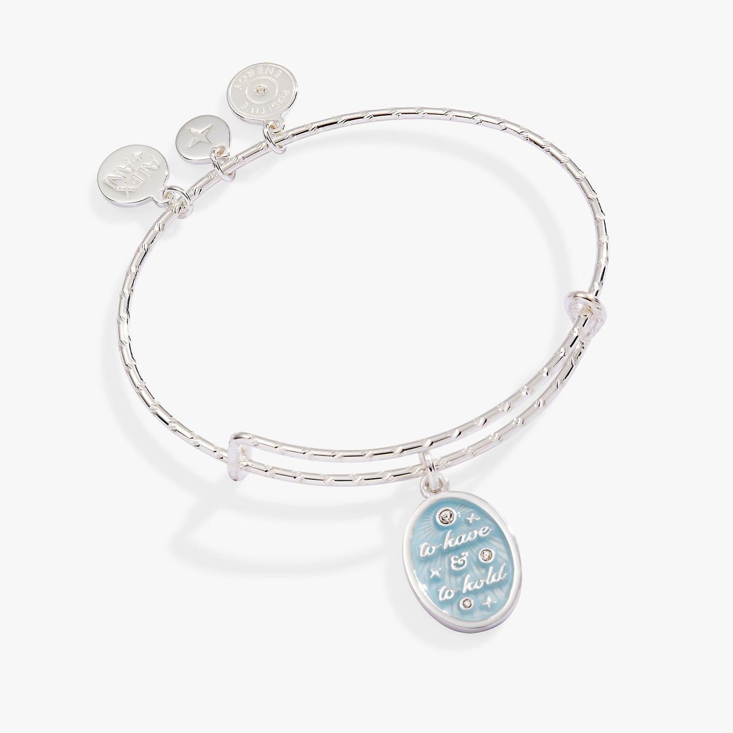 Bridal Charm Bangle Silver