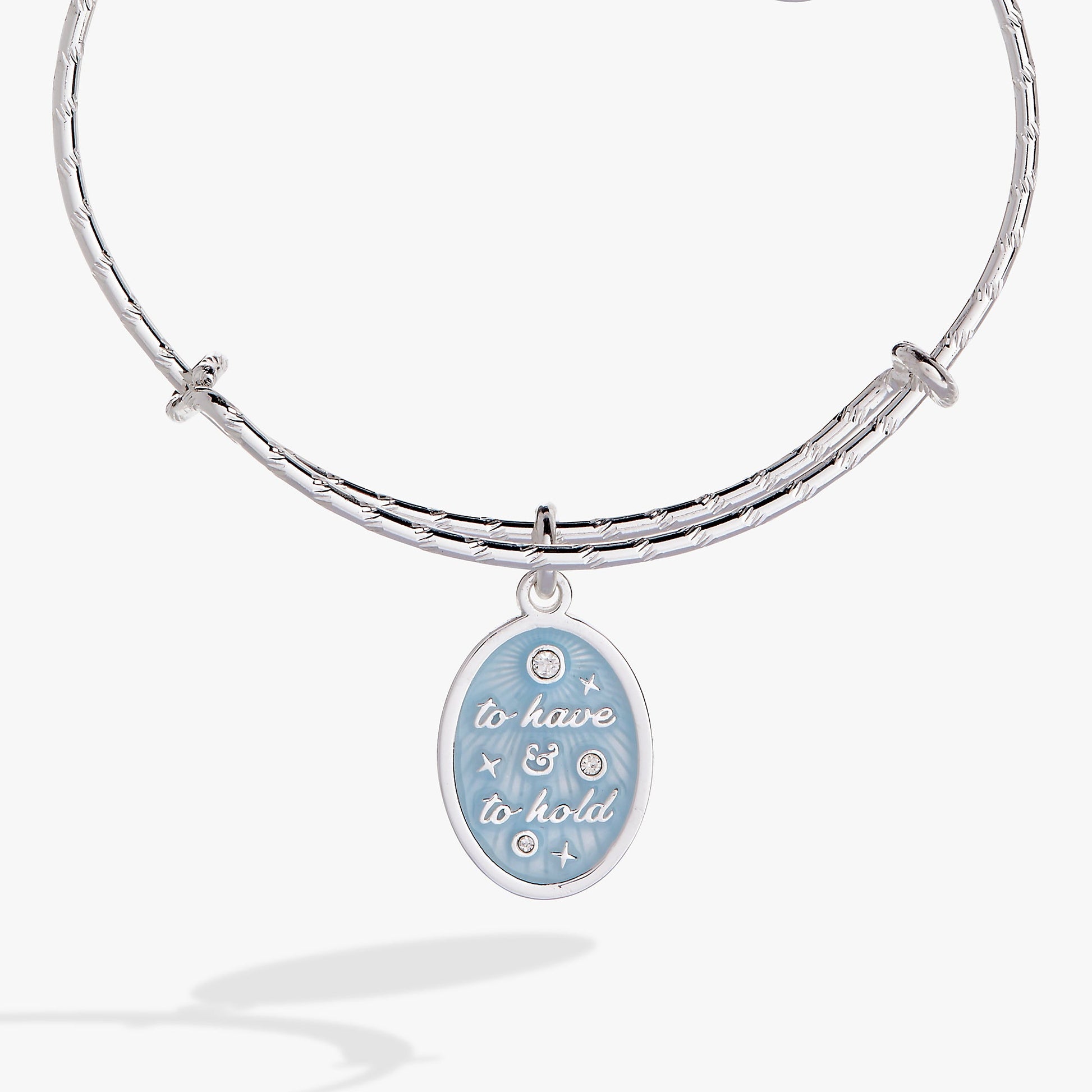 Bridal Charm Bangle Silver